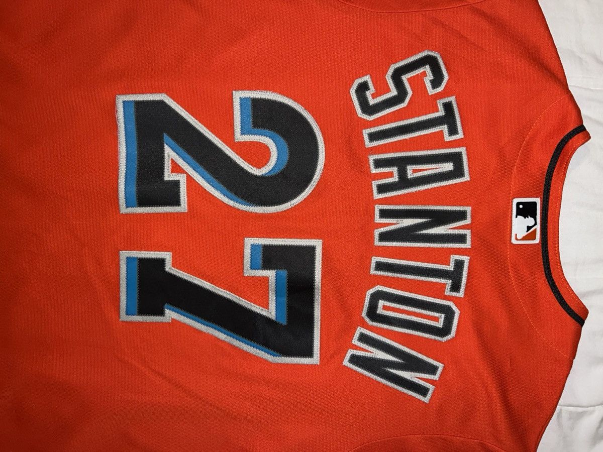 MLB × Majestic Giancarlo Stanton Marlins Jersey Size US M / EU 48-50 / 2 - 4 Thumbnail