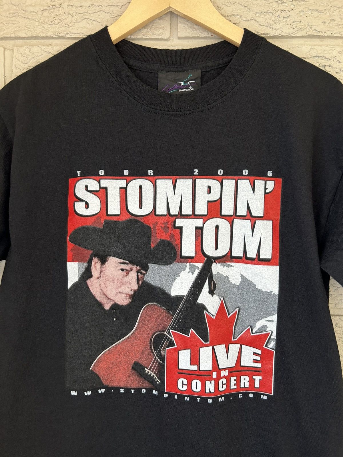 Band Tees × Vintage Vintage Stompin Tom Live In Concert 2005 Tee Shirt Size US M / EU 48-50 / 2 - 2 Thumbnail