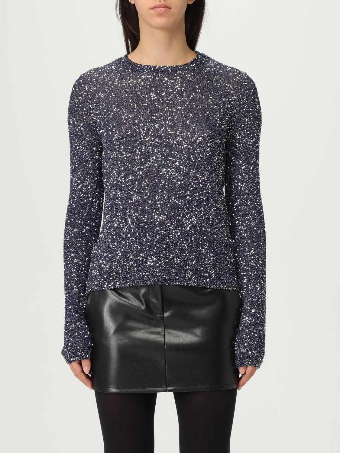 Balenciaga Balenciaga Sweater Woman Navy Size M / US 6-8 / IT 42-44 - 1 Thumbnail