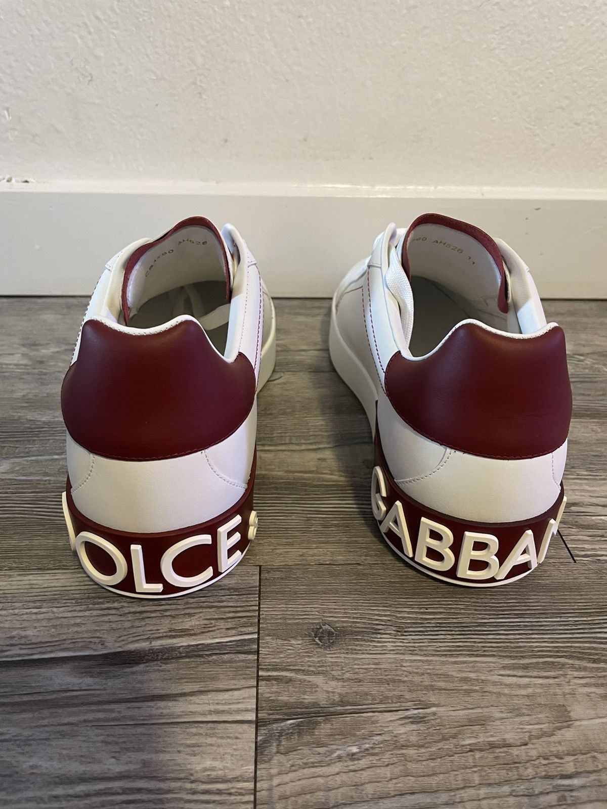 Dolce & Gabbana Dolce & Gabbana CS1760 Red/White Size US 12 / EU 45 - 5 Thumbnail