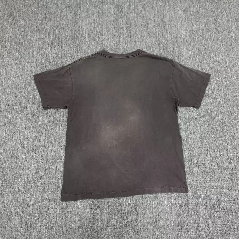 Saint Michael Saint Michael Washed black Jesus printed short sleeves Size US M / EU 48-50 / 2 - 2 Thumbnail