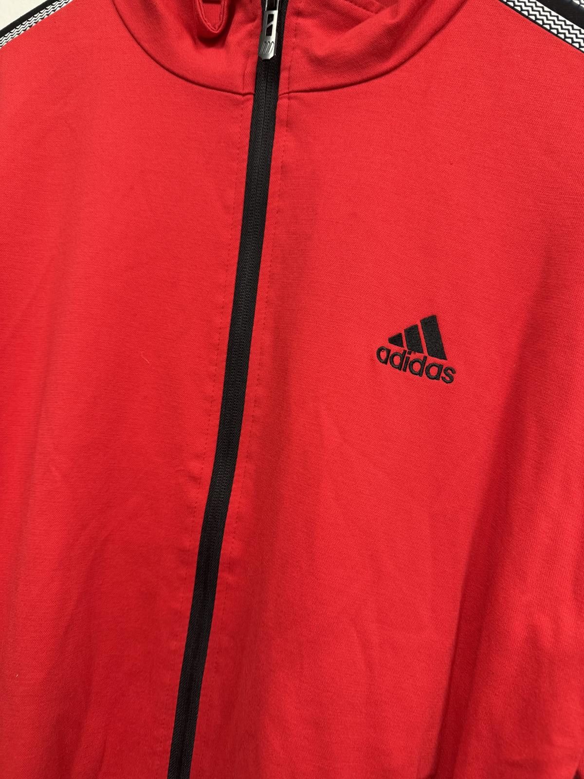 Adidas Adidas Performance Red Track Jacket 2XL Size US XXL / EU 58 / 5 - 3 Thumbnail