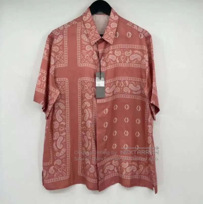 Dior Dior Summer Pink Silk Print Shirt . Size US L / EU 52-54 / 3 - 1 Thumbnail