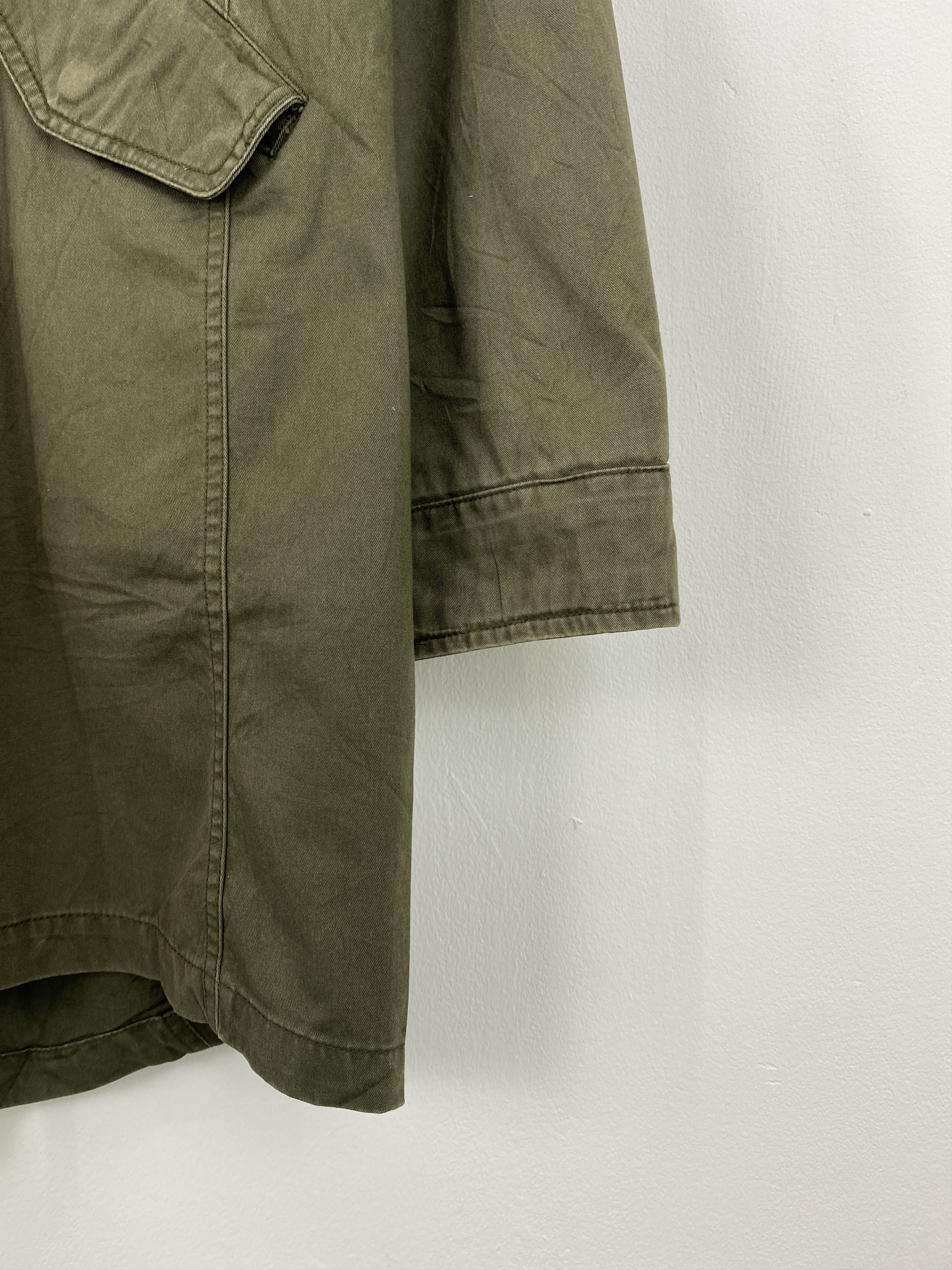 GU Vintage GU Military Jacket Sherpa Denim Hoodie Jacket J1833 Size US XL / EU 56 / 4 - 5 Thumbnail