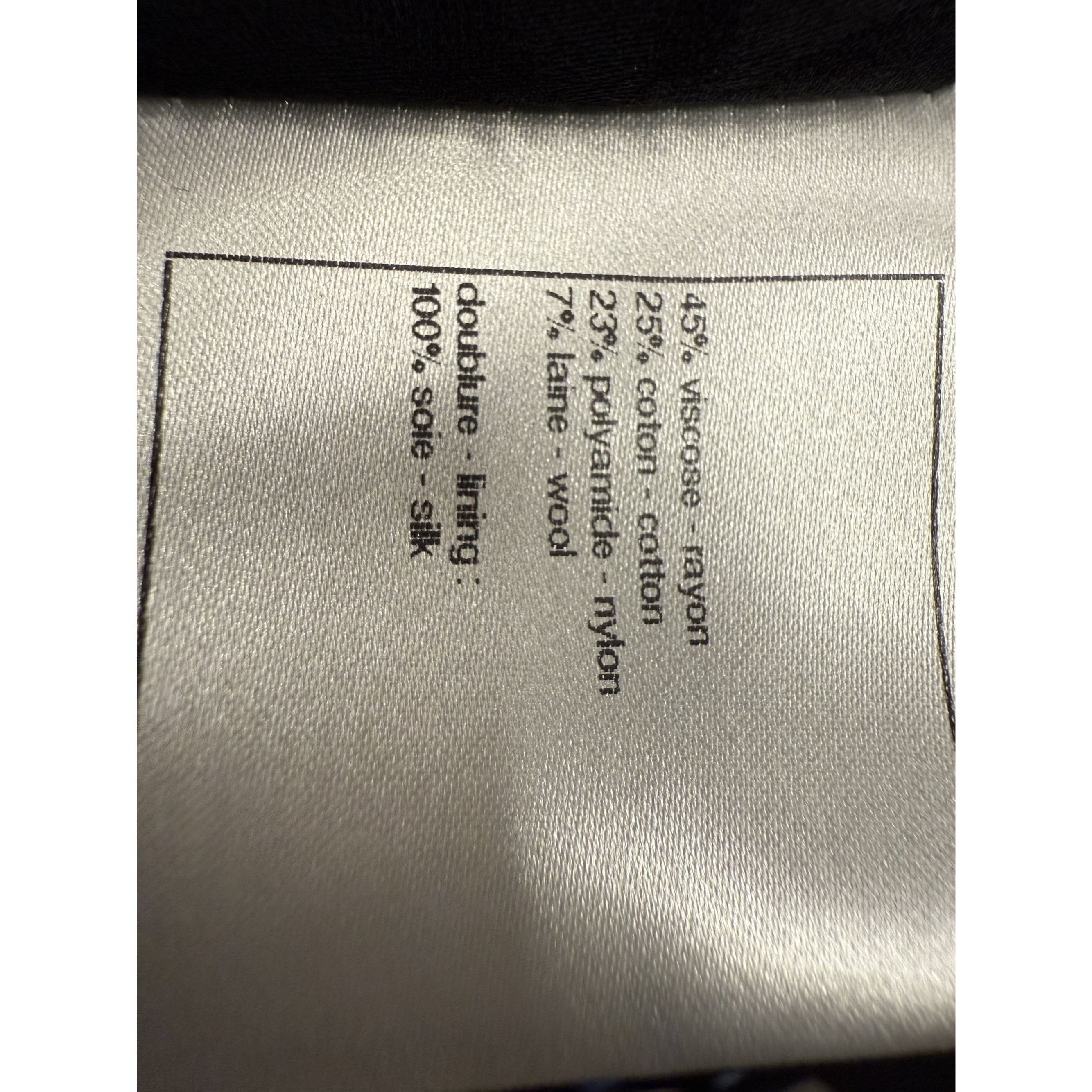 Chanel Chanel Black & White Tweed Jacket Size XS / US 0-2 / IT 36-38 - 4 Thumbnail