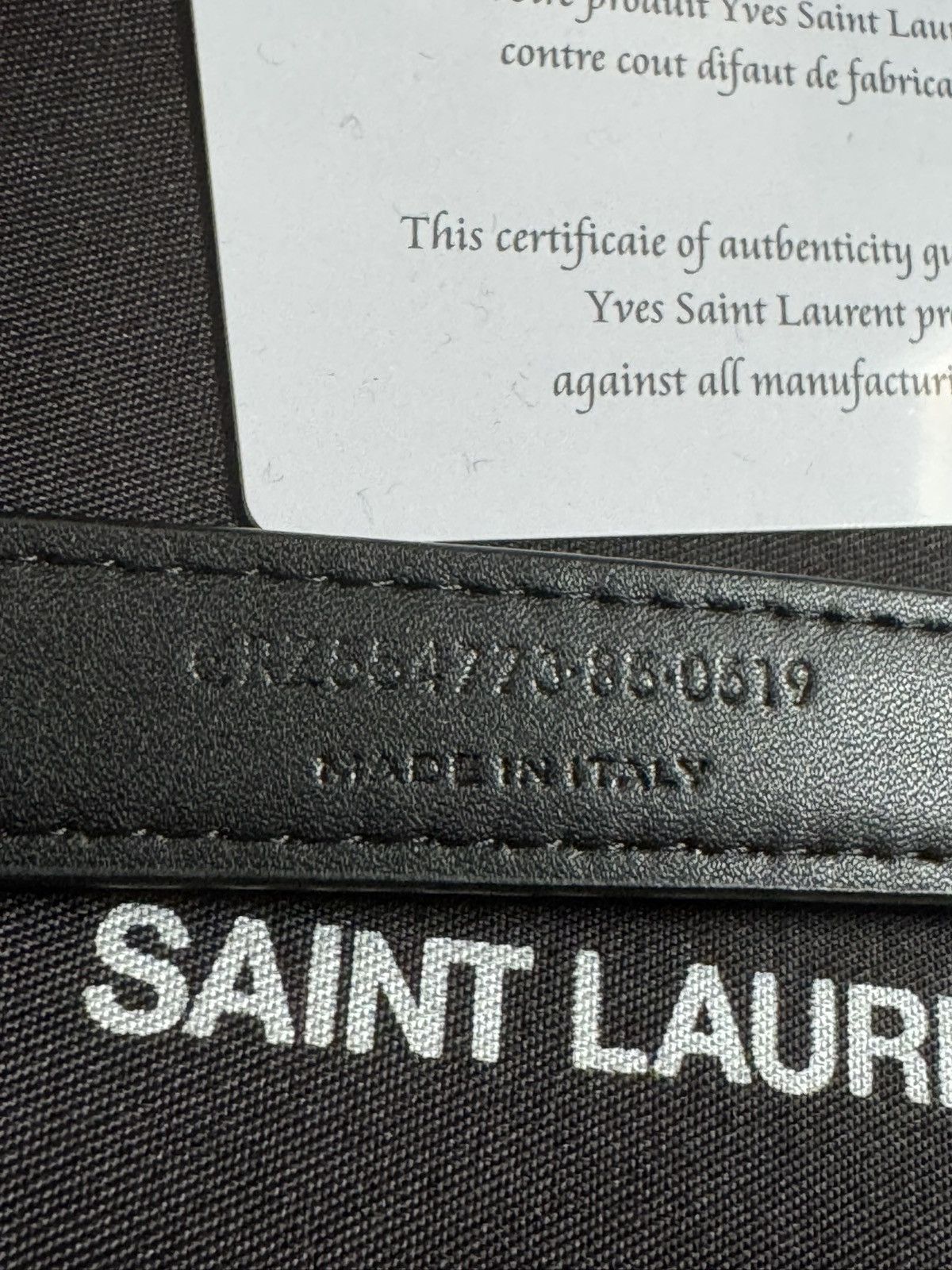 Yves Saint Laurent ysl belt Size ONE SIZE - 5 Thumbnail