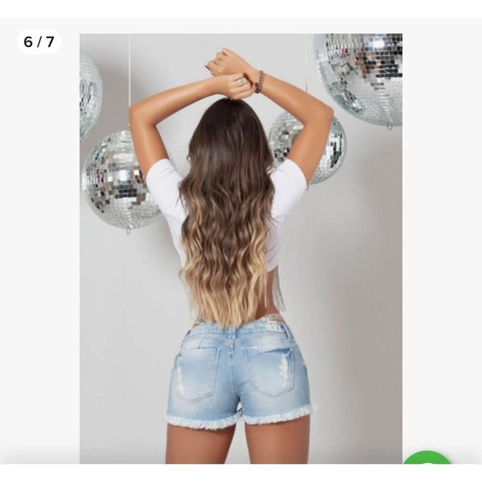 Other NWT Pit Bull denim distressed shorts size S Size 26" / US 2 / IT 38 - 4 Thumbnail