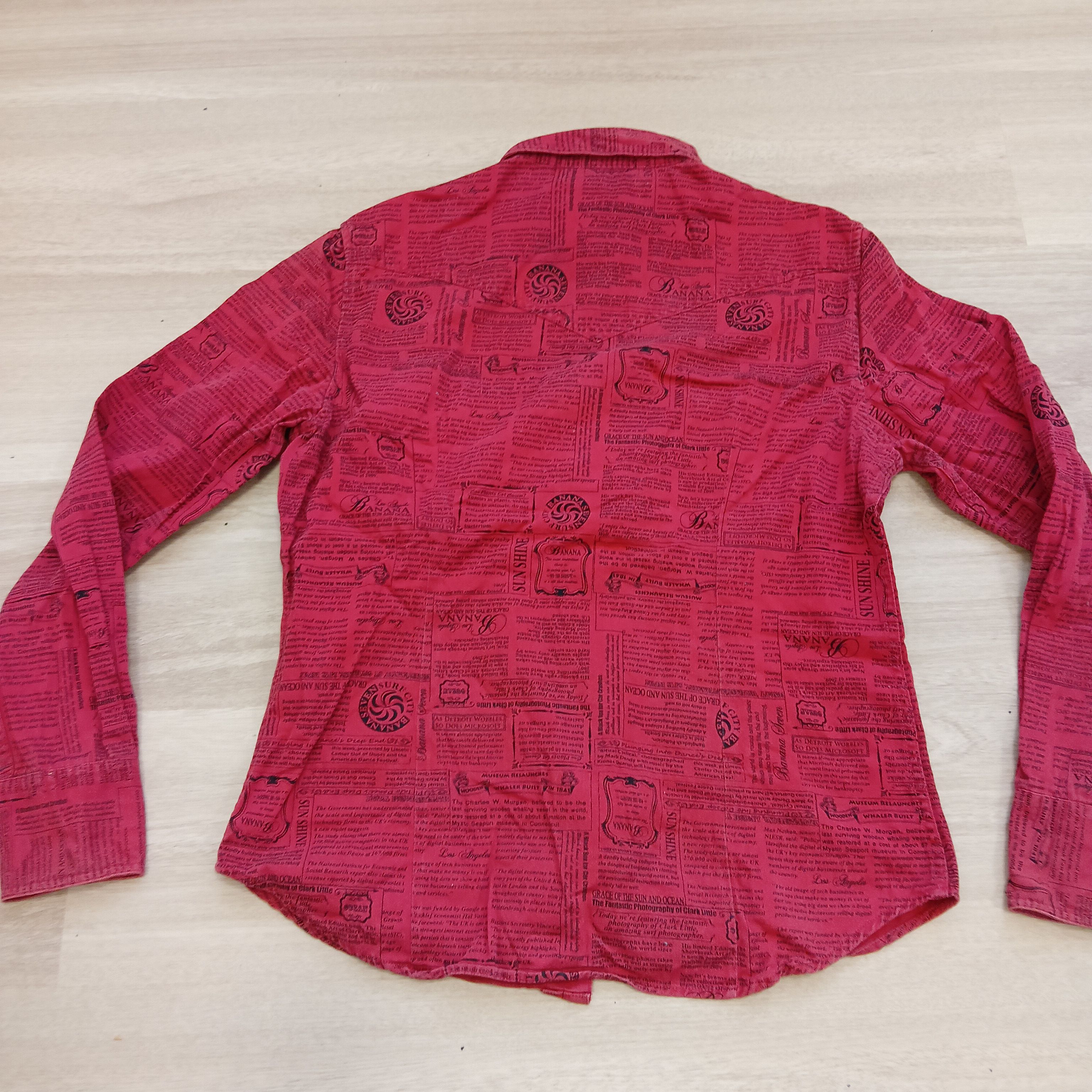 Japanese Brand BANANA SEVEN BUM TEE LONG SLEEVE M Size US M / EU 48-50 / 2 - 10 Thumbnail