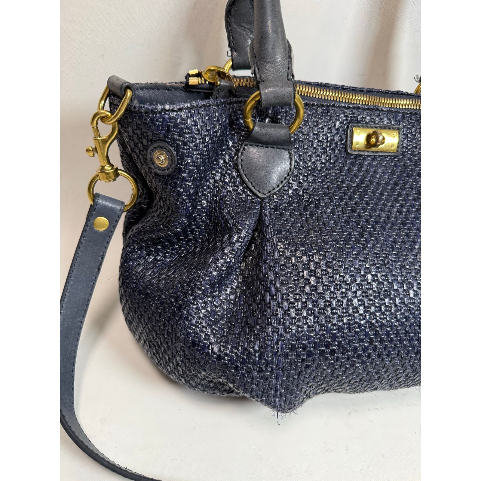 J.Crew J.Crew Brompton Woven Shoulder Bag Pristine ! Size ONE SIZE - 4 Thumbnail