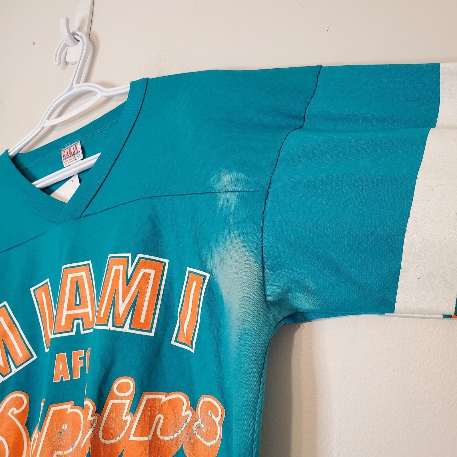 Vintage Vintage 80s Miami Dolphins AFC NFL jersey green size L Size US L / EU 52-54 / 3 - 5 Thumbnail