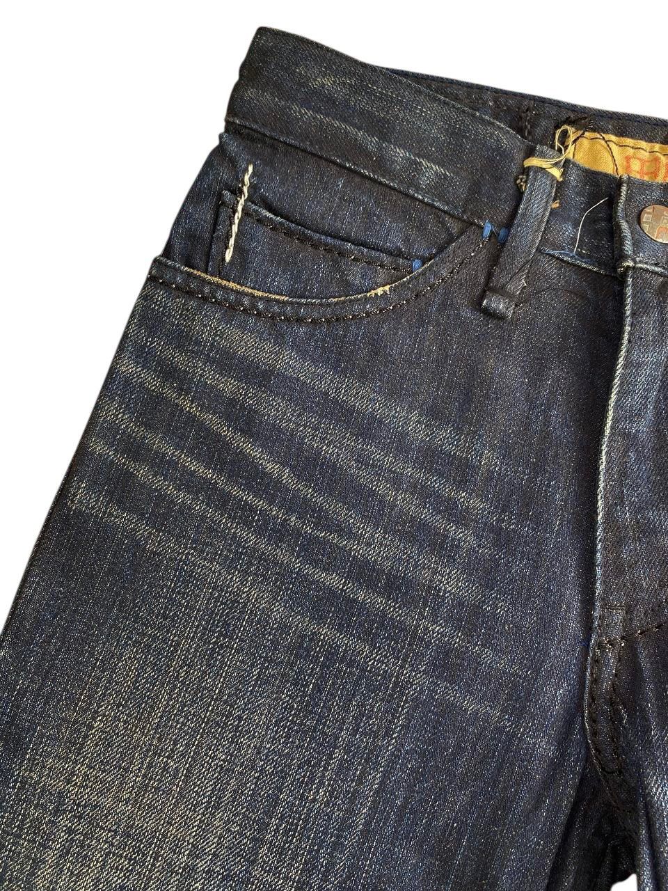 The Great China Wall The Great China Handmade Indigo Flare Denim Size US 26 / EU 42 - 4 Thumbnail