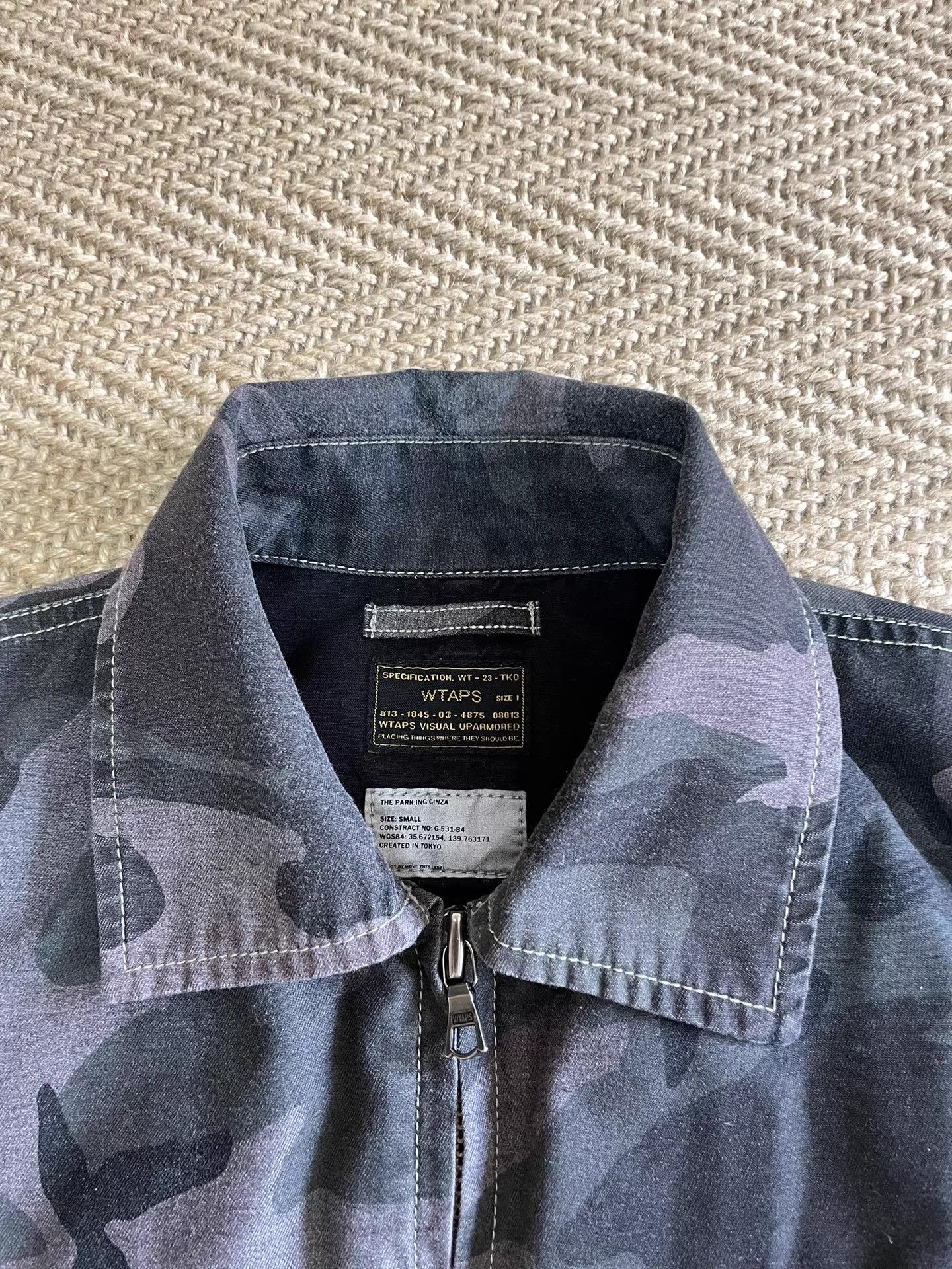 Wtaps WTAPS x HF 3-way Wax Dyed Washed PARK-ING Jacket S 16 Size US S / EU 44-46 / 1 - 6 Thumbnail