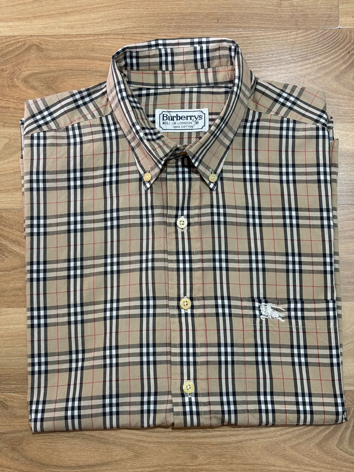 Burberry Burberrys of london x Vintage Nova check x half sleeve shirt Size US XS / EU 42 / 0 - 1 Thumbnail