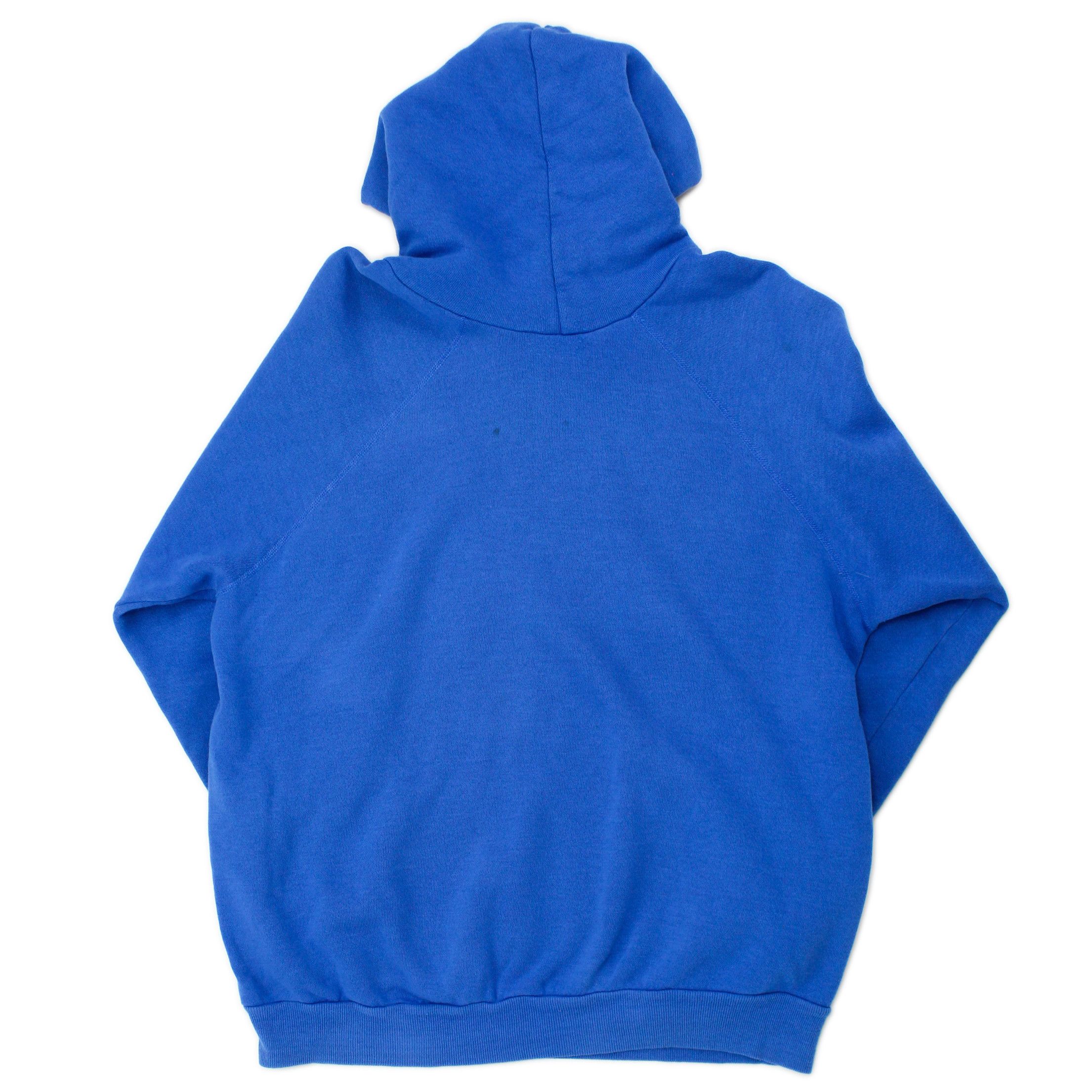 Tultex × Vintage VTG 80s UCLA Twill Applique Raglan Sleeve Hoodie Size US M / EU 48-50 / 2 - 7 Thumbnail