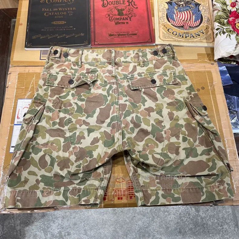 RRL Ralph Lauren RRL Ralph Lauren Camouflage shorts and work pants Size US 32 / EU 48 - 2 Thumbnail