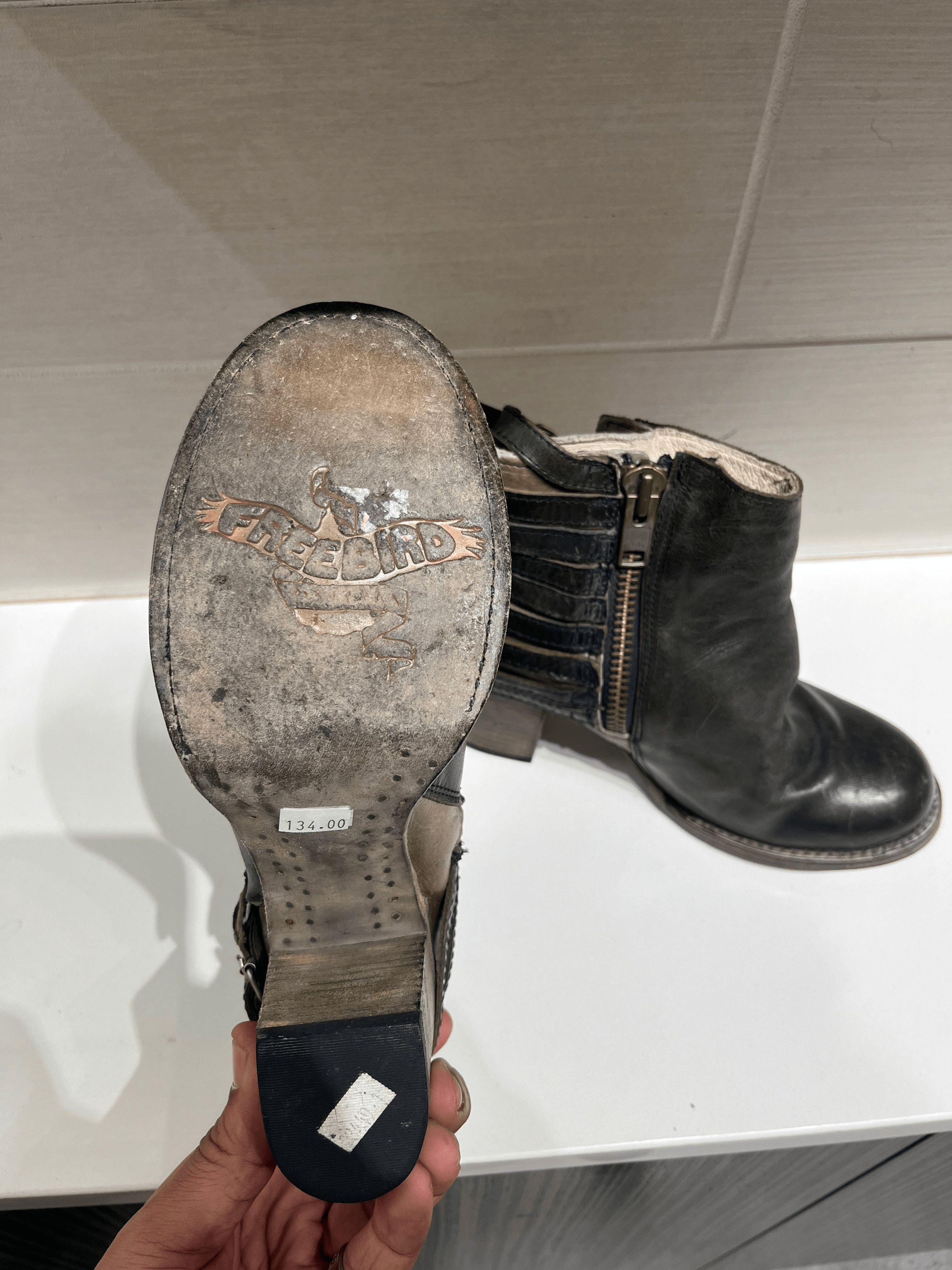 Steve Madden Freebird by Steve Madden Hermosa Ankle Boots Size US 8 / IT 38 - 3 Thumbnail