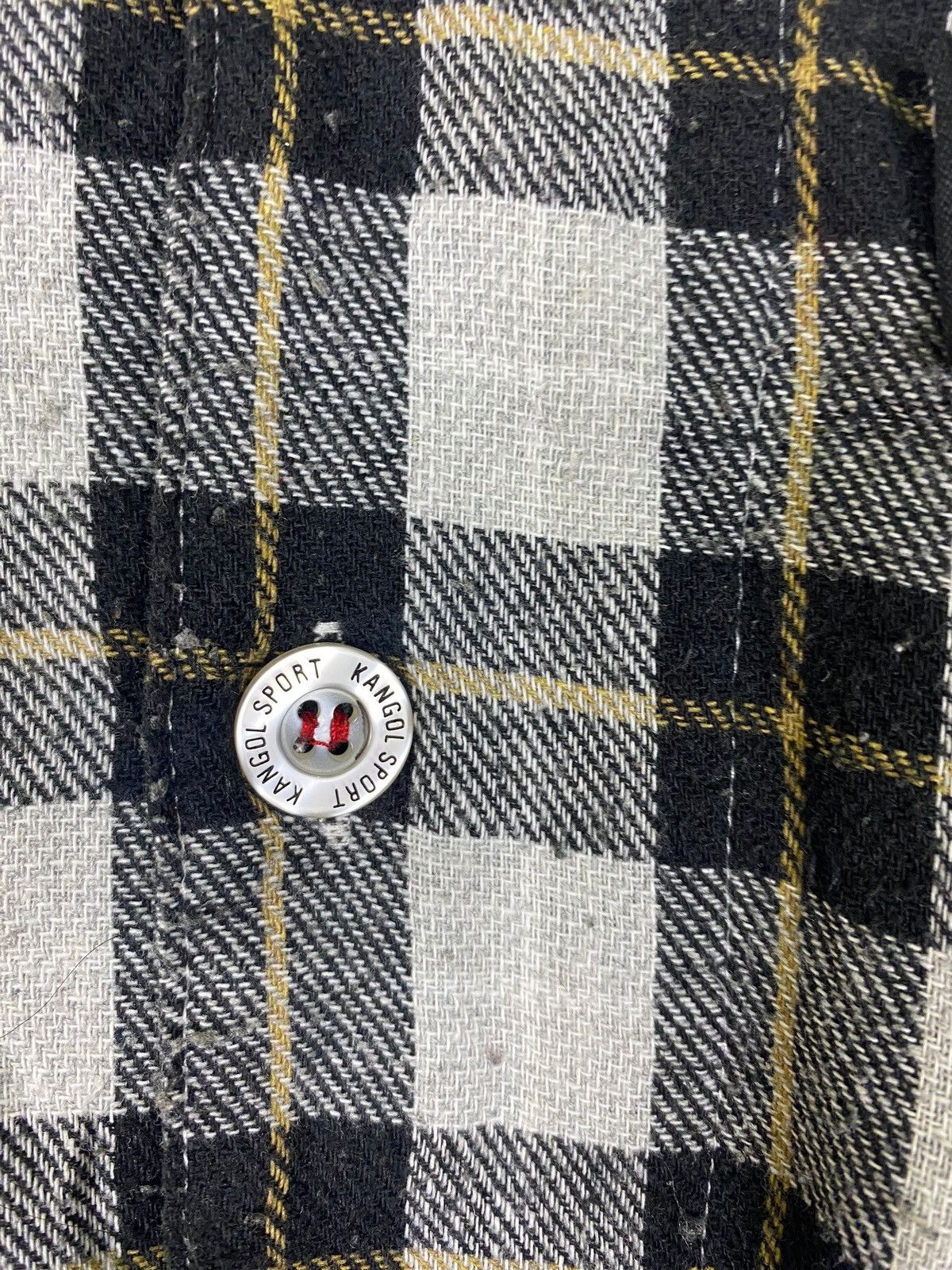 Kangol Kangol Sport Flannel Button Up LS Shirt Size US M / EU 48-50 / 2 - 6 Thumbnail