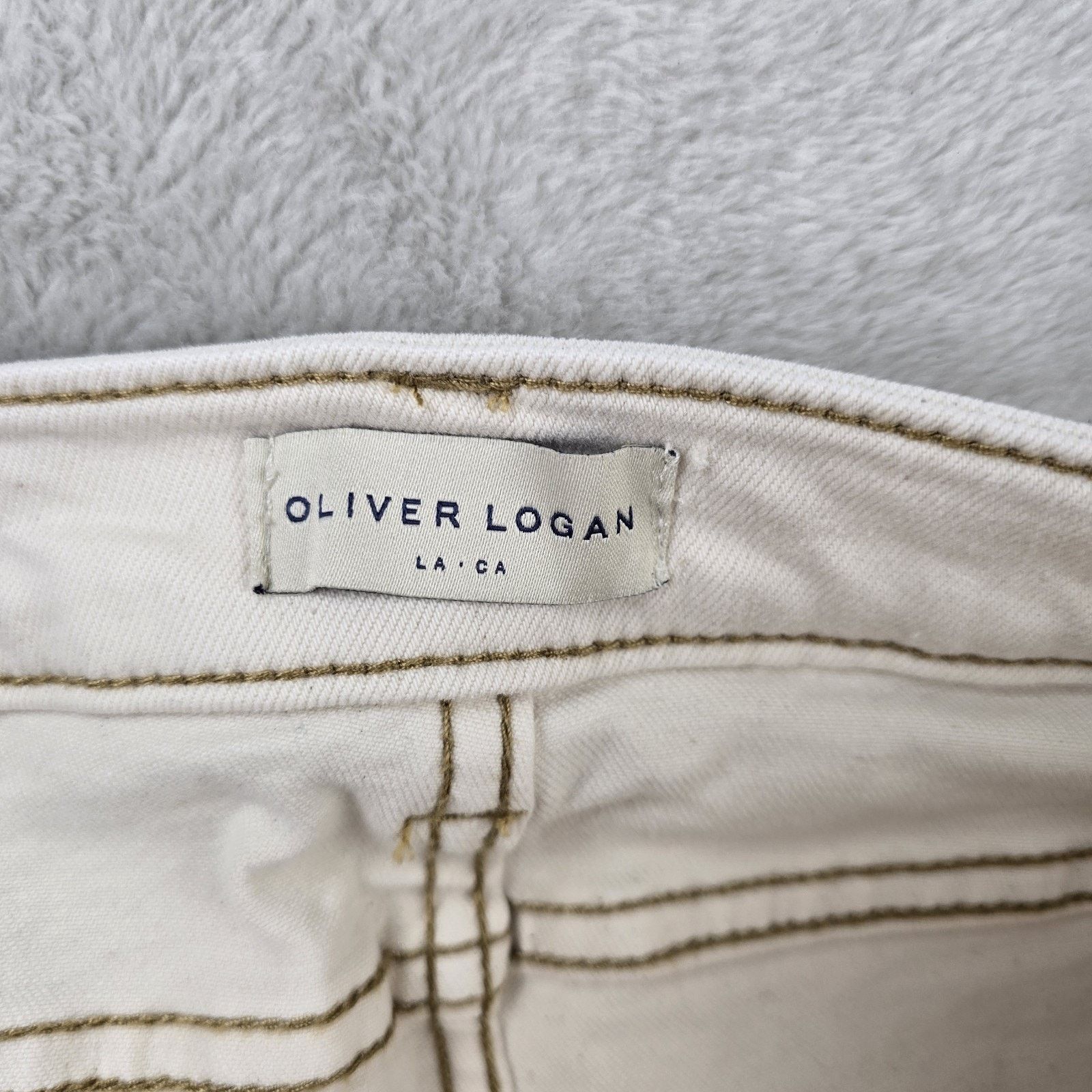 Other Oliver Logan Jeans Women 31 Relaxed Straight Leg Baggy 32x26 Size 31" - 4 Thumbnail