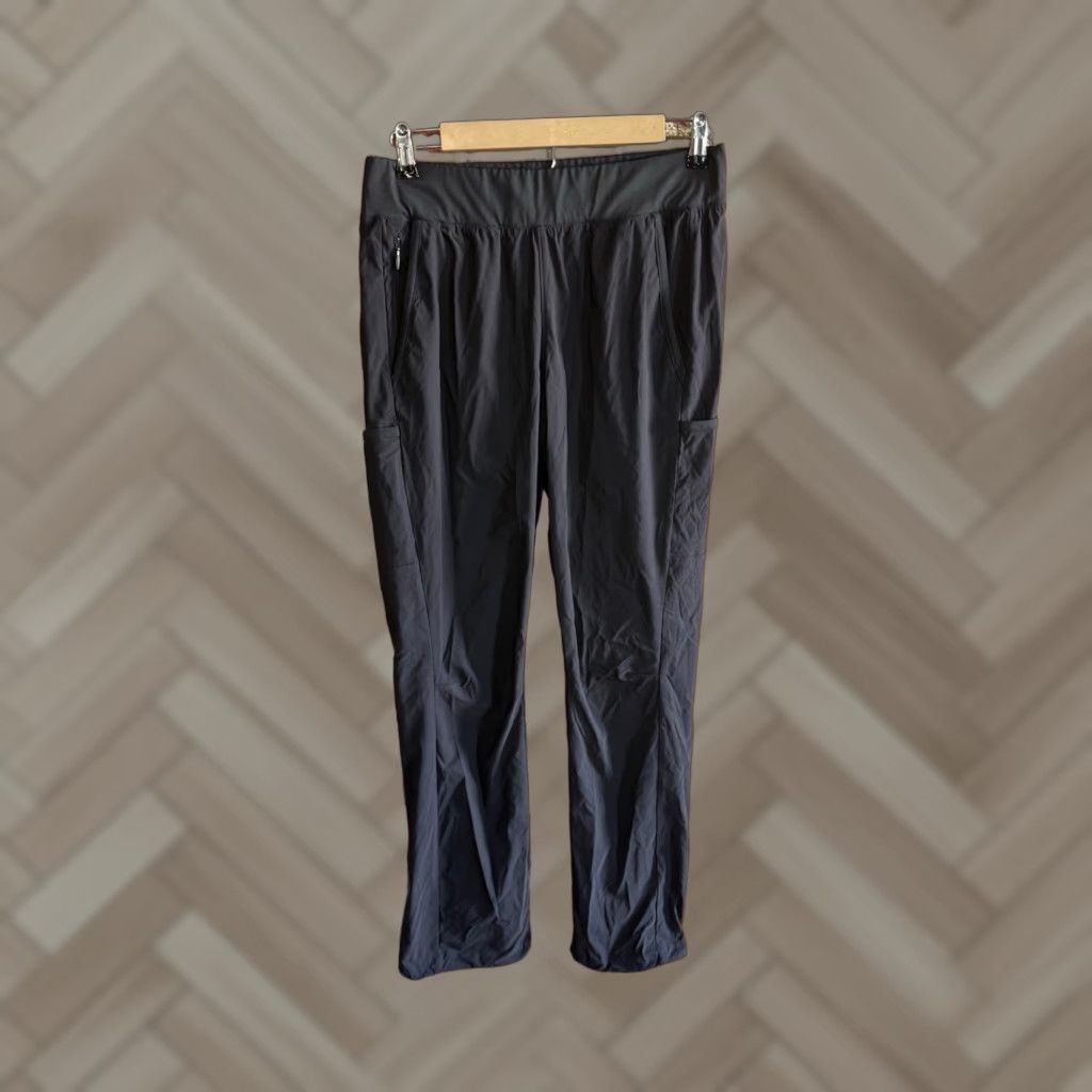 Vintage Columbia Pants Womens Black Outdoor Hiking Pull On Size M Regular Chino 30" Inseam Size 32" / US 10 / IT 46 - 1 Thumbnail