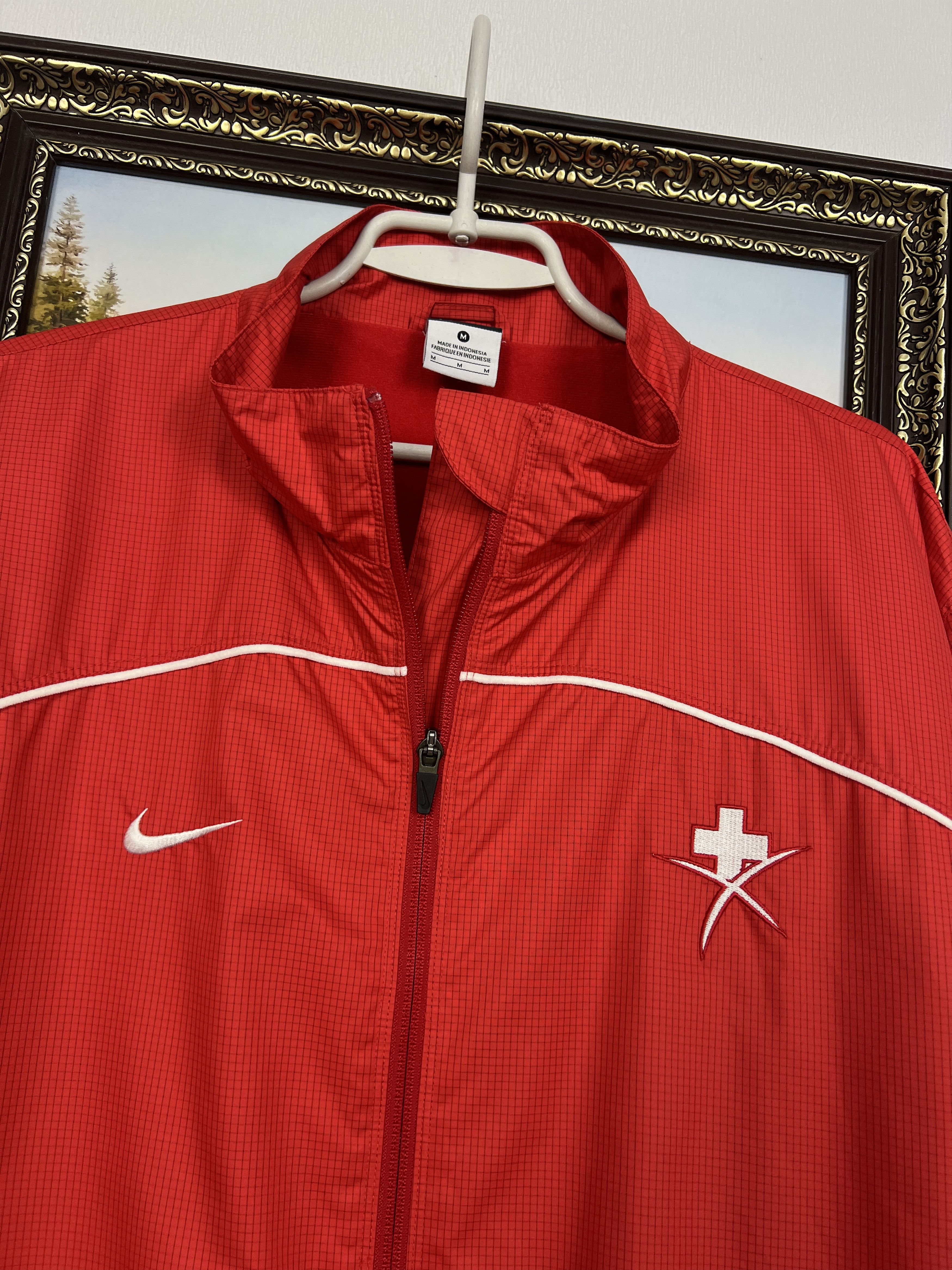 Nike Switzerland Ice Hockey National Team Jacket Track Top Rare Size US M / EU 48-50 / 2 - 3 Thumbnail