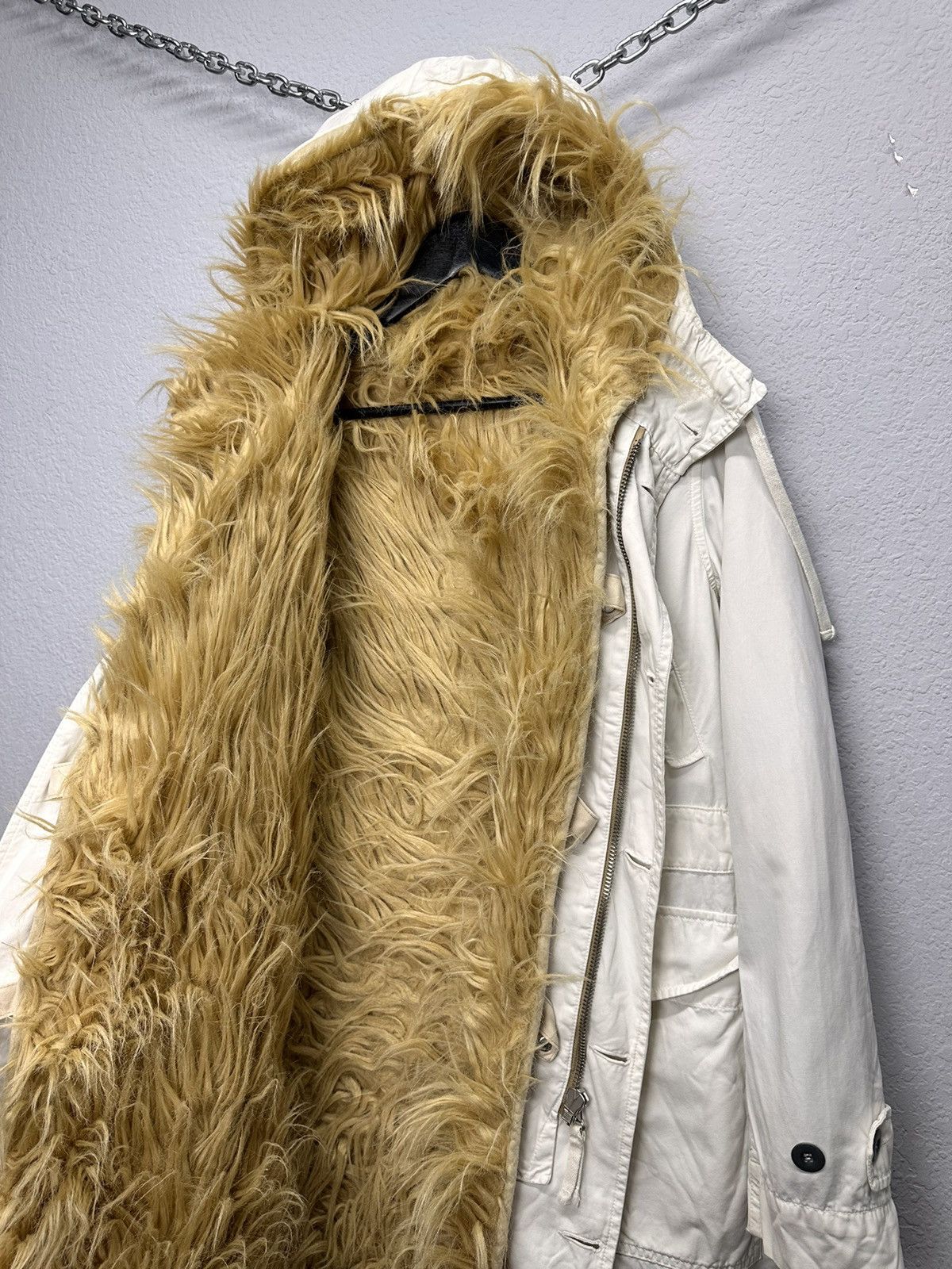 If Six Was Nine Japan Ifsixwasnine Fur Goa Tornado Mart Jacket Isay Miyake Size US M / EU 48-50 / 2 - 6 Thumbnail