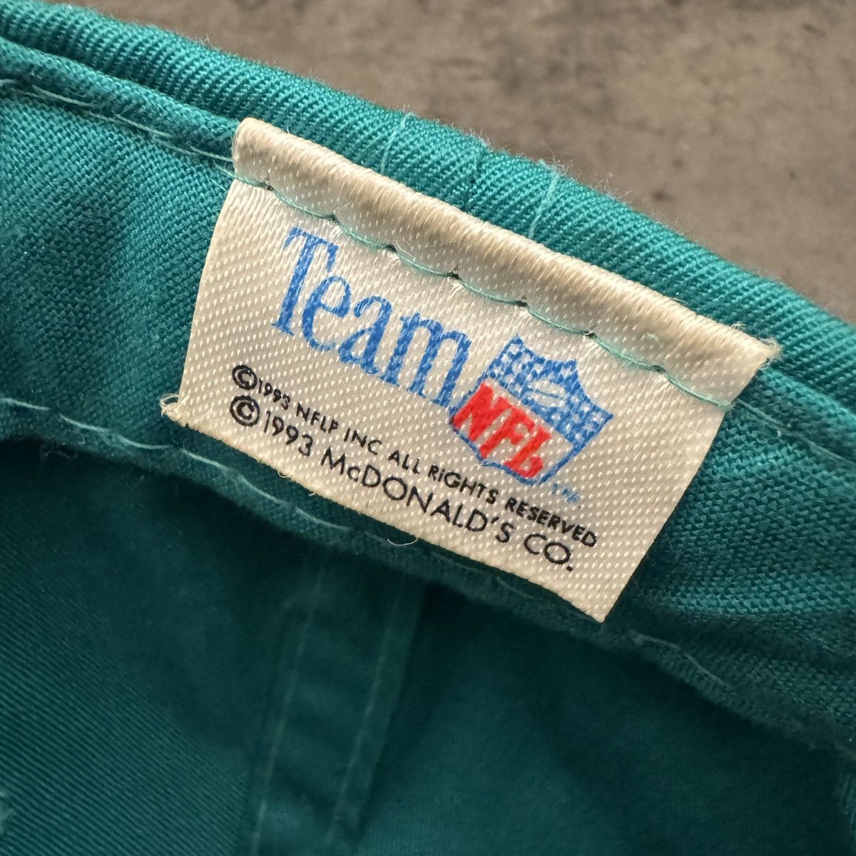 NFL Vintage Miami Dolphins Mcdonalds cap Size ONE SIZE - 8 Thumbnail