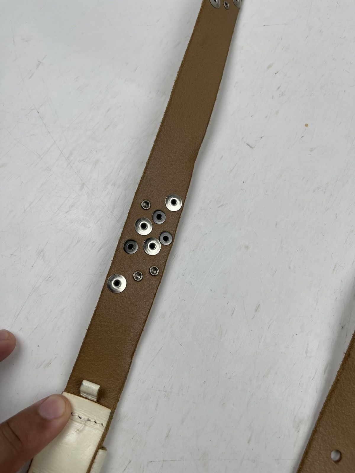 Seditionaries studded leather belt tc4 Size 32 - 9 Thumbnail
