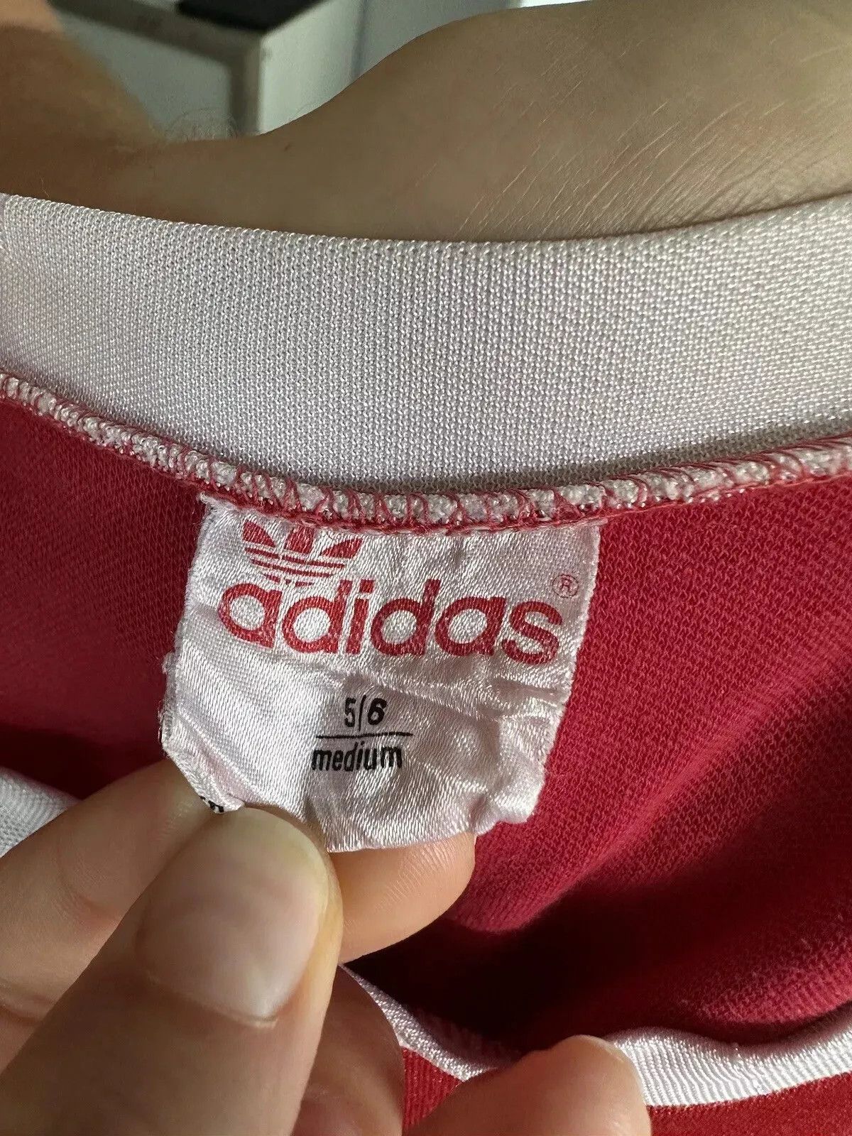 Adidas VINTAGE 1980s ADIDAS BAYERN TEMPLATE SHIRT SOCCER GERMANY Size US M / EU 48-50 / 2 - 12 Thumbnail