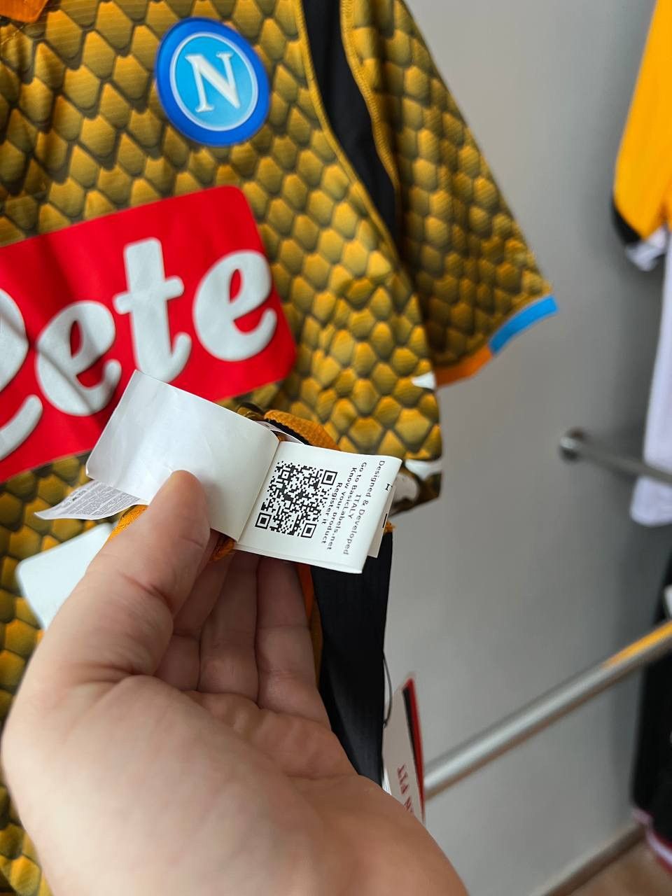 Kappa NEW! 2018/19 SSC NAPOLI GK SOCCER JERSEY FOOTBALL SHIRT SZ M Size US M / EU 48-50 / 2 - 15 Thumbnail