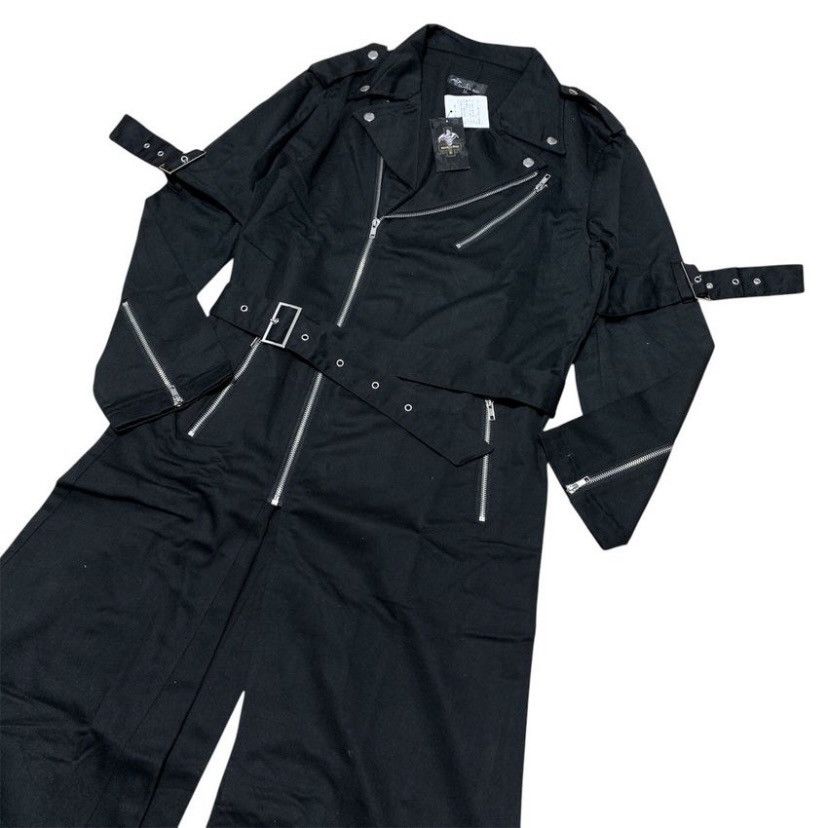 Japanese Brand DEVIL N BASS ASYMMETRICAL LONG COAT GOTHIC V-KEII LGB STYLE Size US L / EU 52-54 / 3 - 10 Thumbnail
