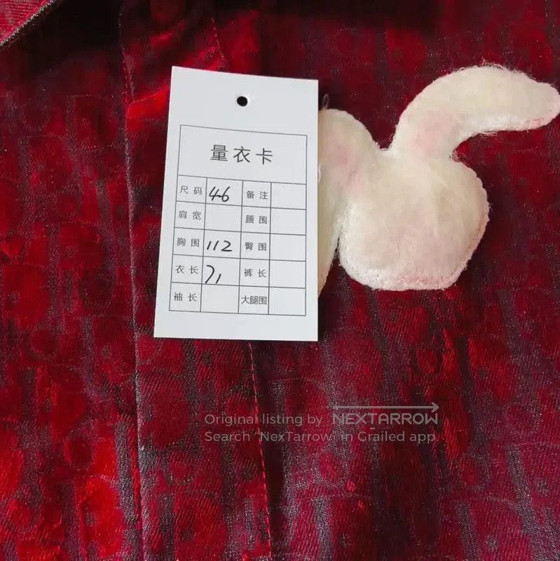 Dior Dior Red Men's Shirt . Size US S / EU 44-46 / 1 - 5 Thumbnail