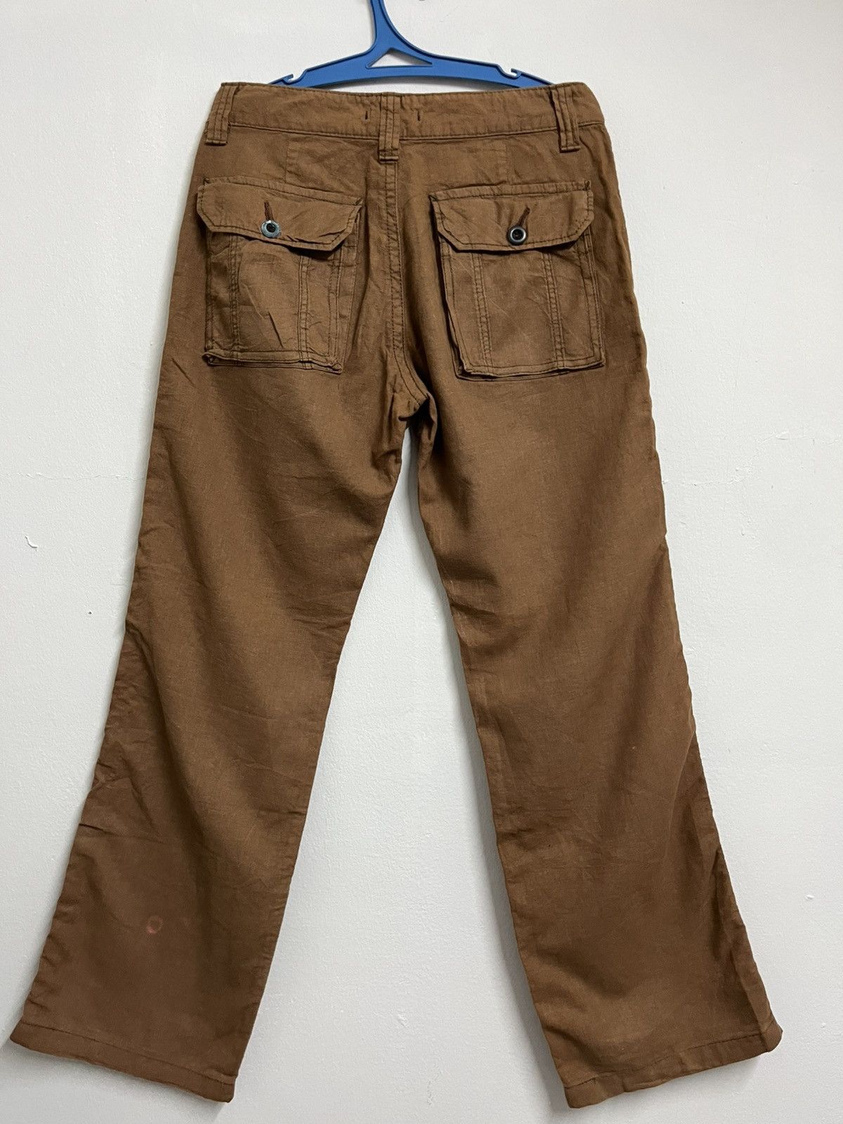 Japanese Brand 🔥 SURPLUS X BLUE WAY JAPANESE DESIGNER FLARE BUSHPANT DESIGN Size US 31 - 12 Thumbnail