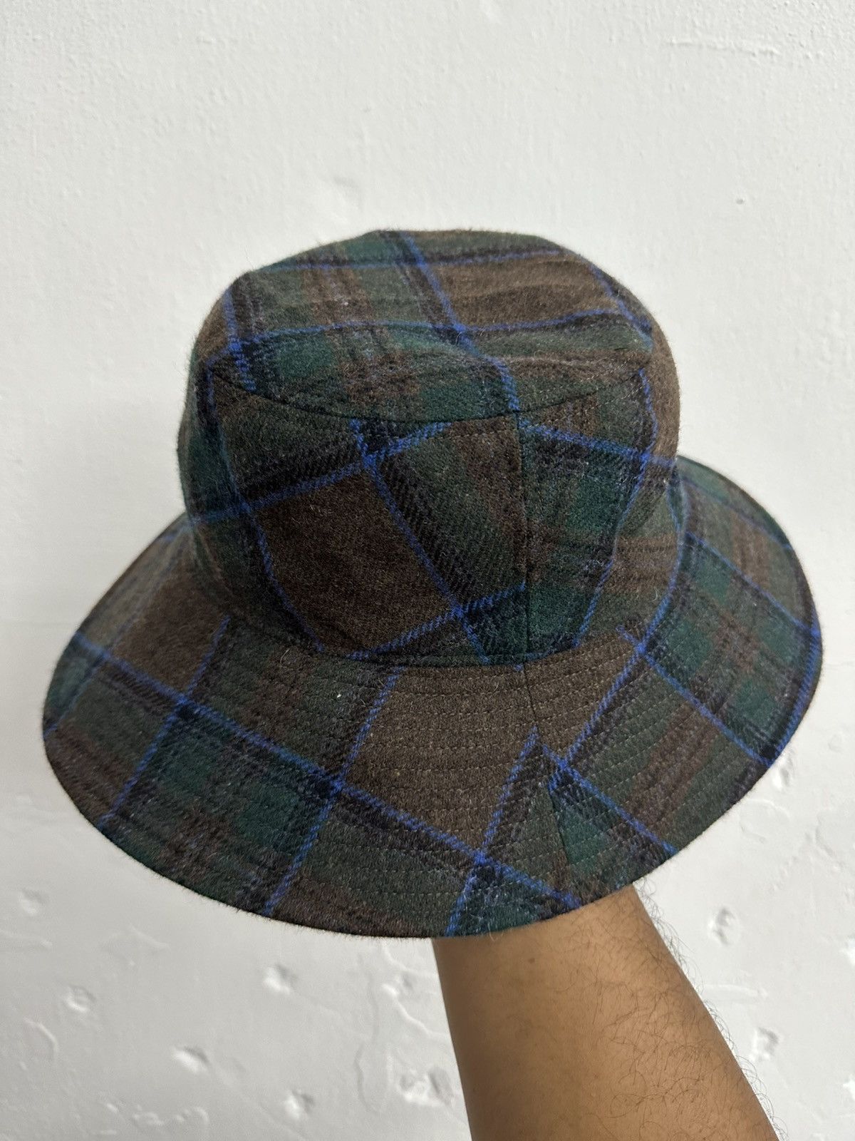 Vintage JieDa Plaid Bucket Hat Size ONE SIZE - 4 Thumbnail