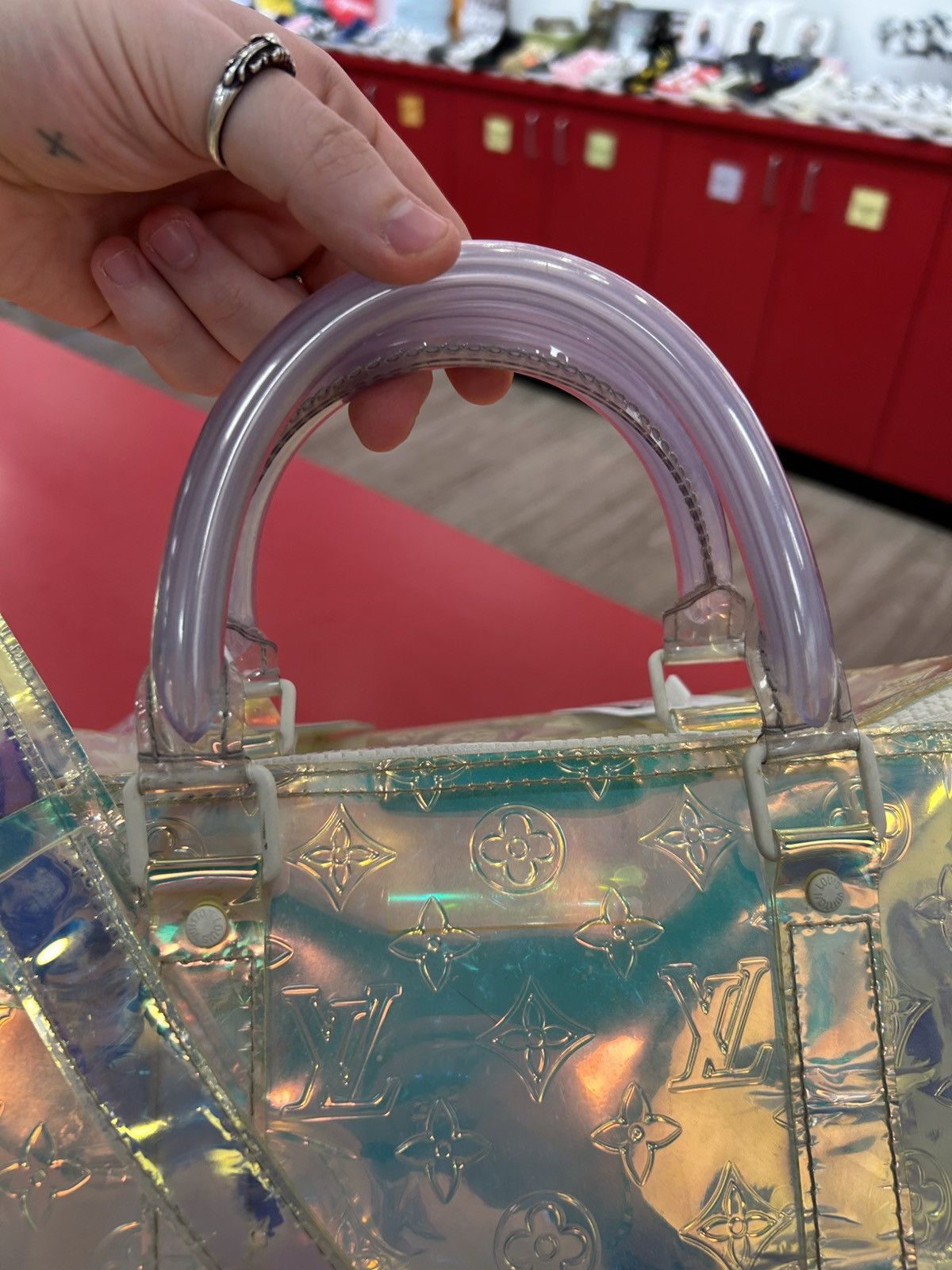 Louis Vuitton Louis Vuitton Prism Keepall Virgil Abloh Size ONE SIZE - 4 Thumbnail
