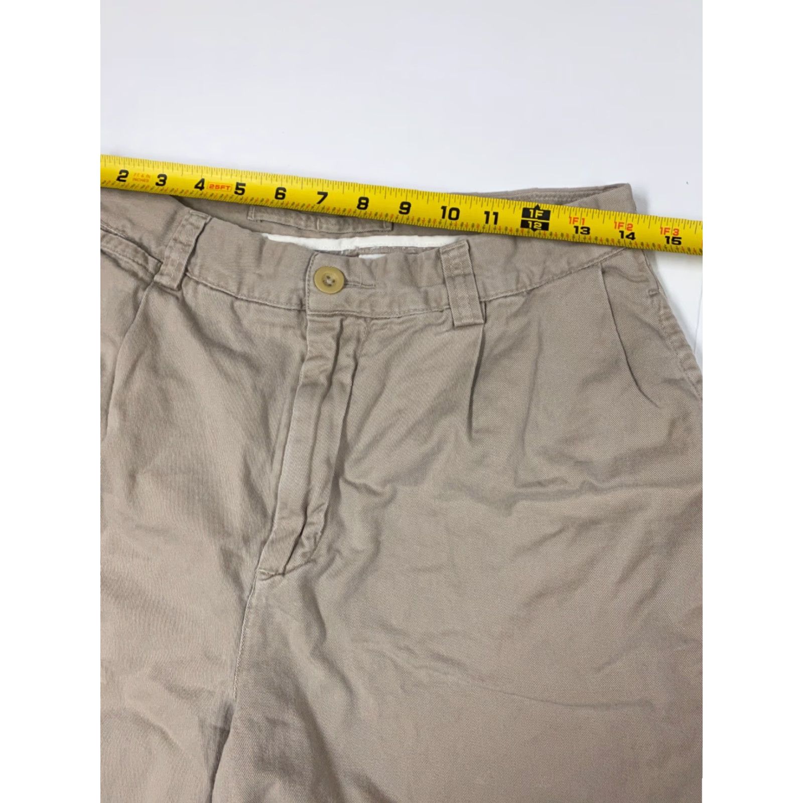Nautica Nautica Shorts Womens 30W Plus Beige Khaki Chino Classic Casual Summer Womens Size 24" / US 00 / IT 34 - 4 Thumbnail
