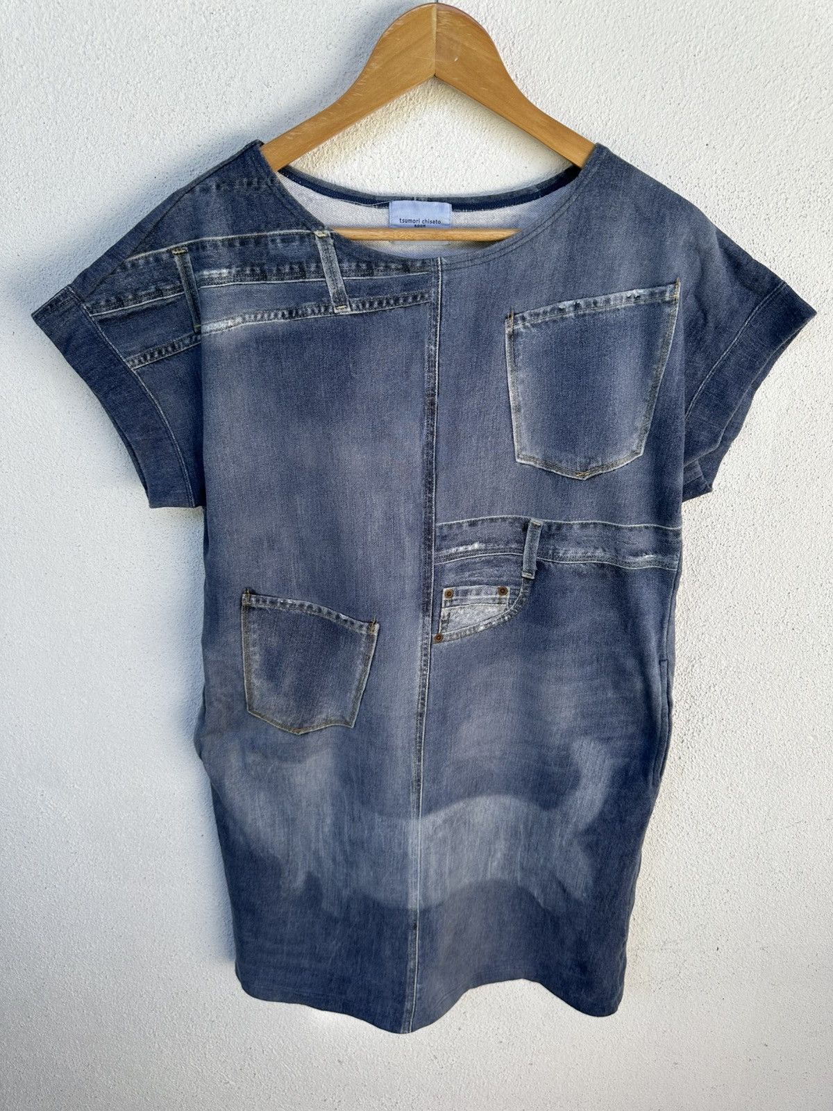 Issey Miyake Issey Miyake Tsumori Chisato Cats Pockets Jeans Dress Size M / US 6-8 / IT 42-44 - 4 Thumbnail