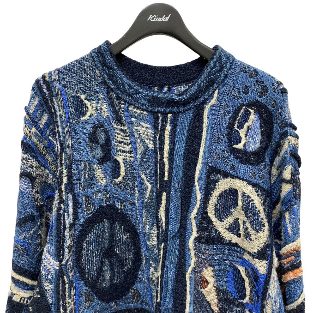 Kapital kapital 7G Boro Gaudy crew sweater Size US S / EU 44-46 / 1 - 3 Thumbnail