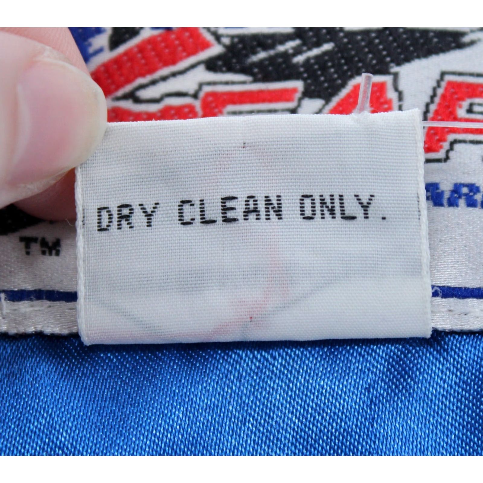 NASCAR Track Gear NASCAR Racing Jacket XL Men’s VTG 90s Jeremy Mayfield Mobil 1 Blue Cotton 1990s Size US XL / EU 56 / 4 - 6 Thumbnail