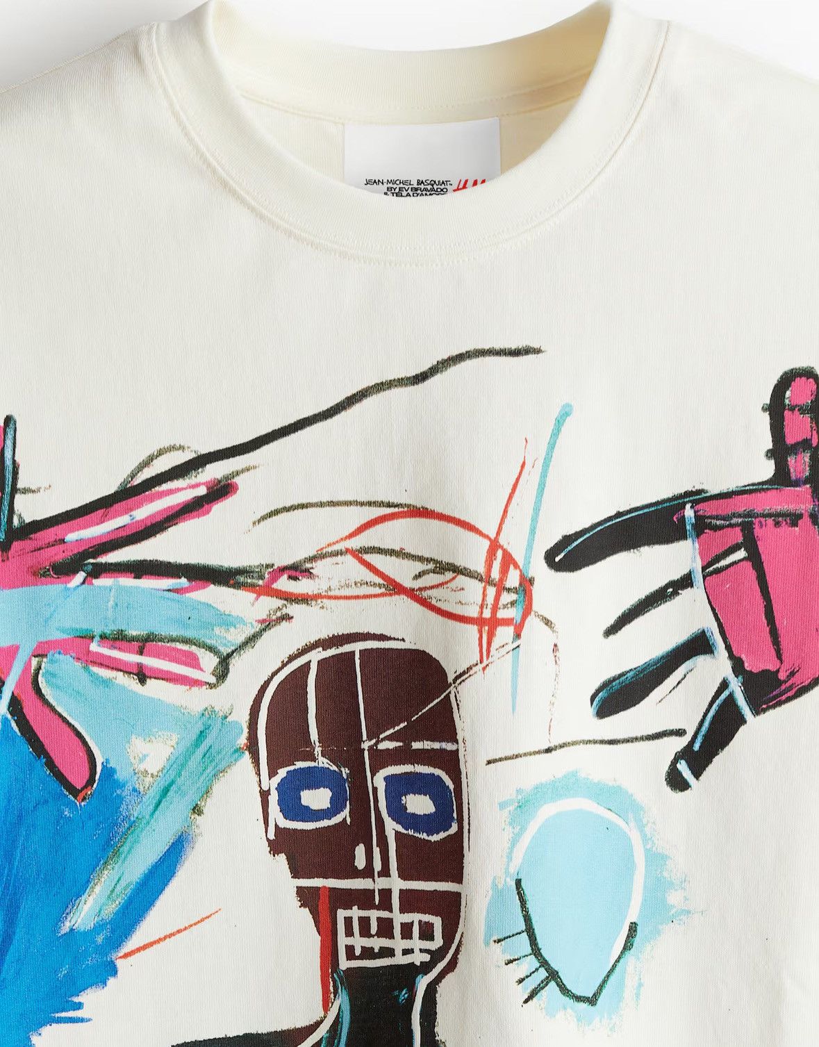 H&M × Jean-Michel Basquiat jean michel relax cotten t shirt Size US S / EU 44-46 / 1 - 2 Thumbnail