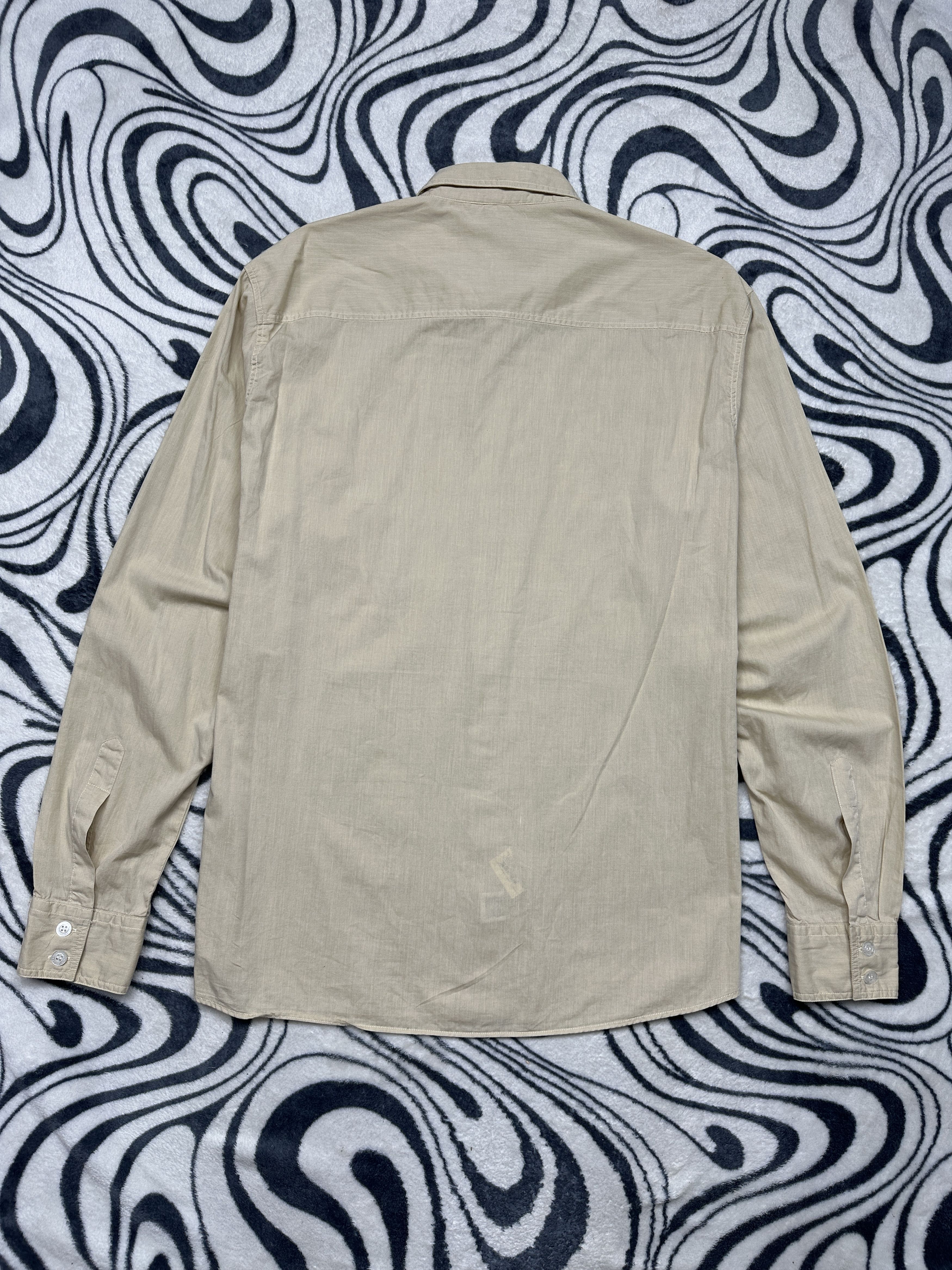 Dolce & Gabbana Dolce & Gabbana Mens Long Sleeve Cotton Shirt Size US XL / EU 56 / 4 - 10 Thumbnail