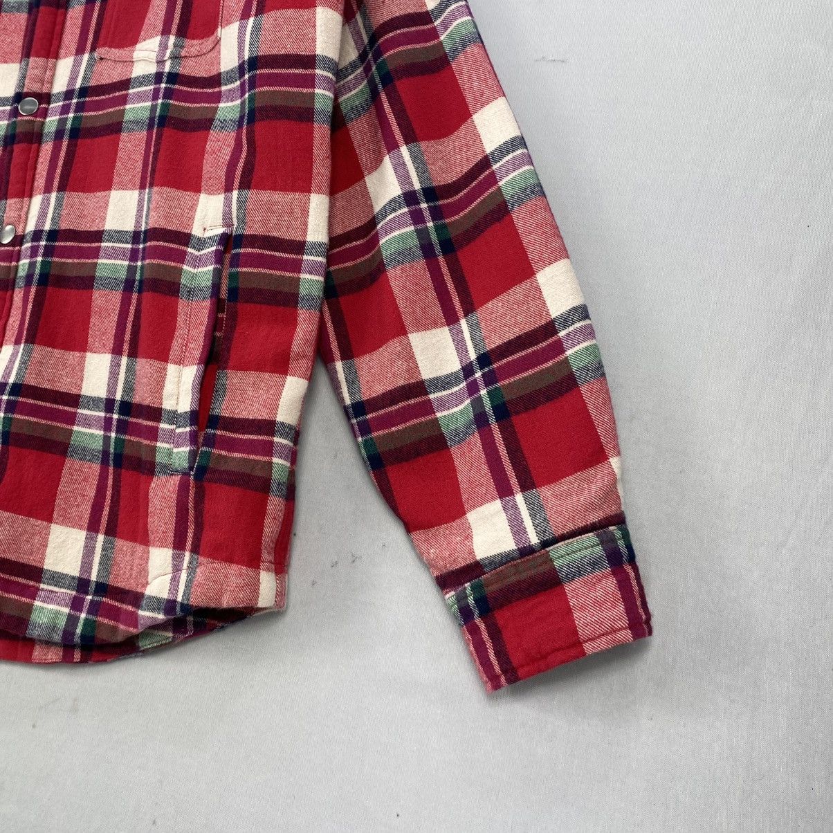 Flannel U.S Polo Assn Plaid-Check Flannel Light Jacket Size US L / EU 52-54 / 3 - 3 Thumbnail