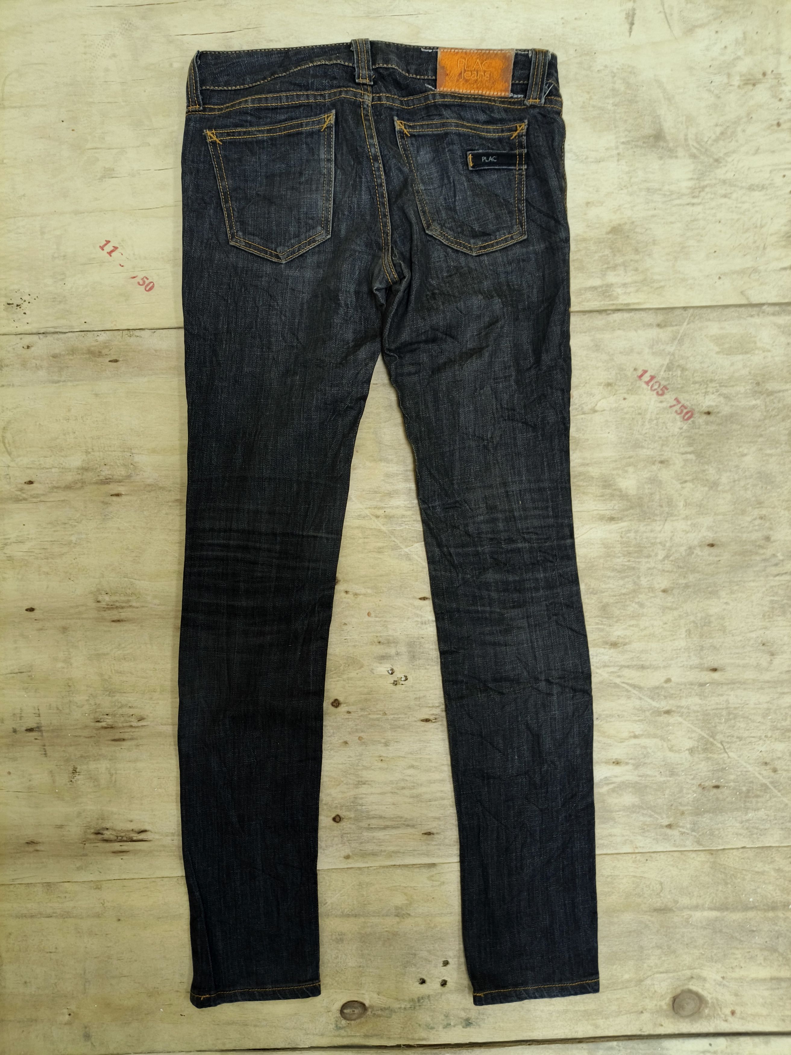 PLAC PLAC Skinny Denim Jeans Size 25" / US 0 / IT 36 - 13 Thumbnail