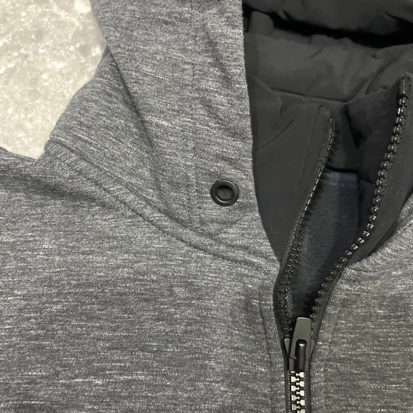 Athleta Athleta Jacket Women Small Hooded Gray Zip Up Activewear Size S / US 4 / IT 40 - 3 Thumbnail