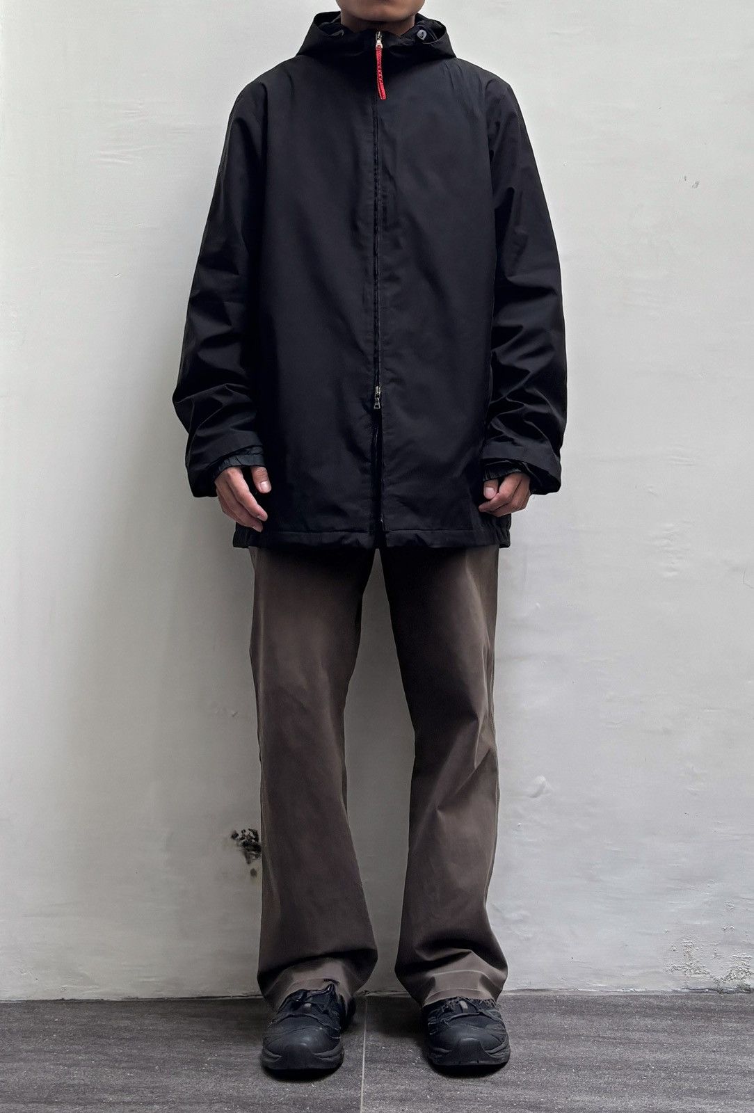 Prada FREE TAX! 2000s Red Tab Goretex Parka Jacket Size US M / EU 48-50 / 2 - 1 Thumbnail