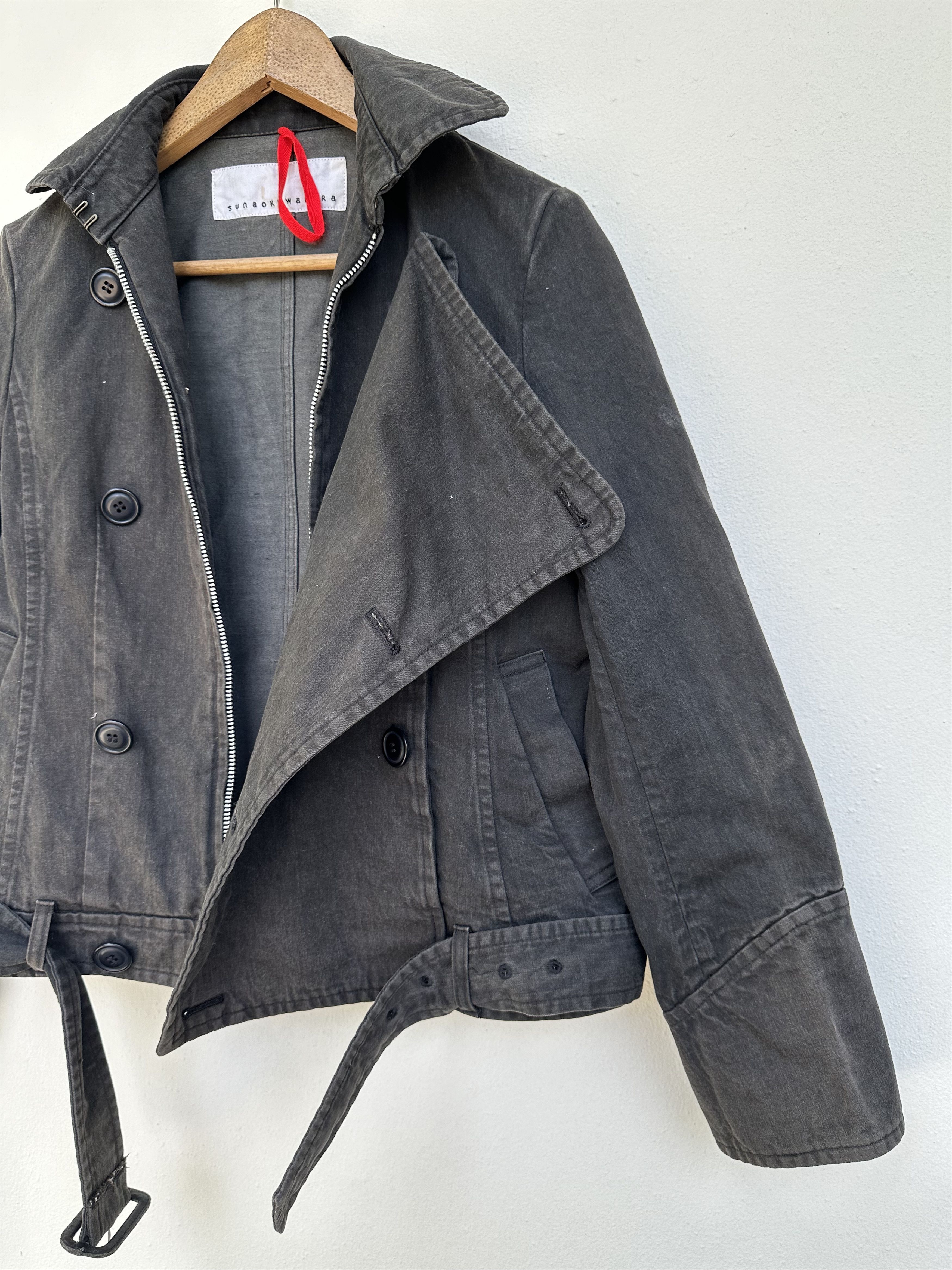 Issey Miyake Issey Miyake Designer Sunaokuwahara Distressed Punk Jacket Size US M / EU 48-50 / 2 - 7 Thumbnail