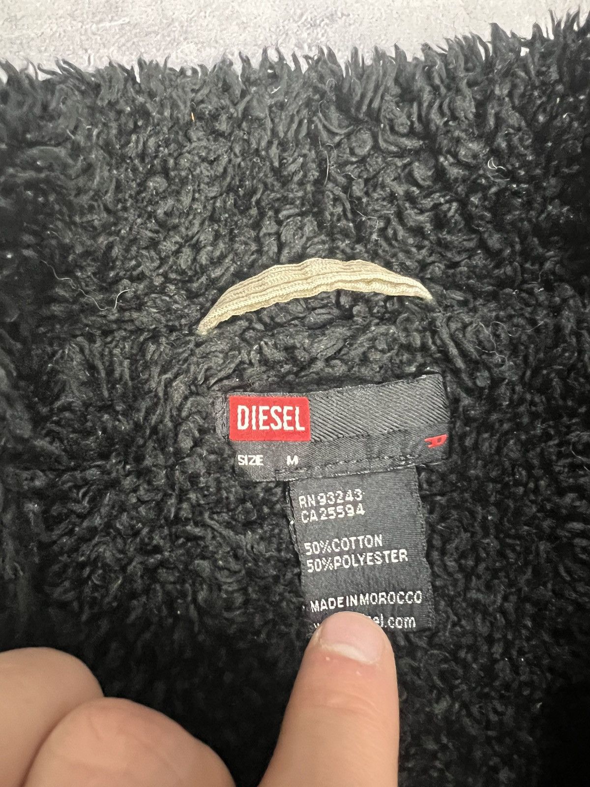 Diesel × Vintage Vintage Diesel Jacket Streetwear Size M / US 6-8 / IT 42-44 - 2 Thumbnail