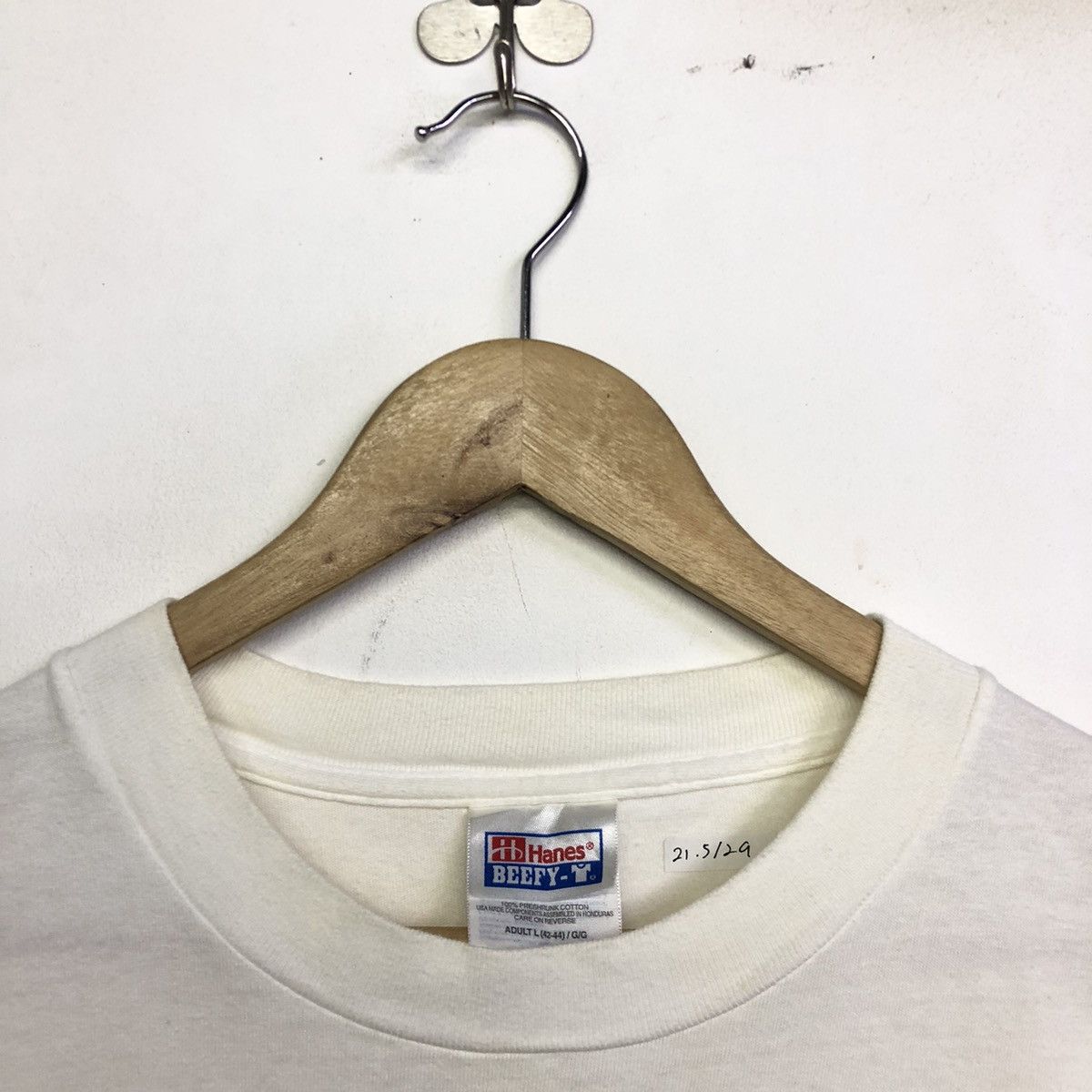 Band Tees × Vintage Vintage Toe. Jams Records Music record Backhiitt Tshirt Size US L / EU 52-54 / 3 - 6 Thumbnail