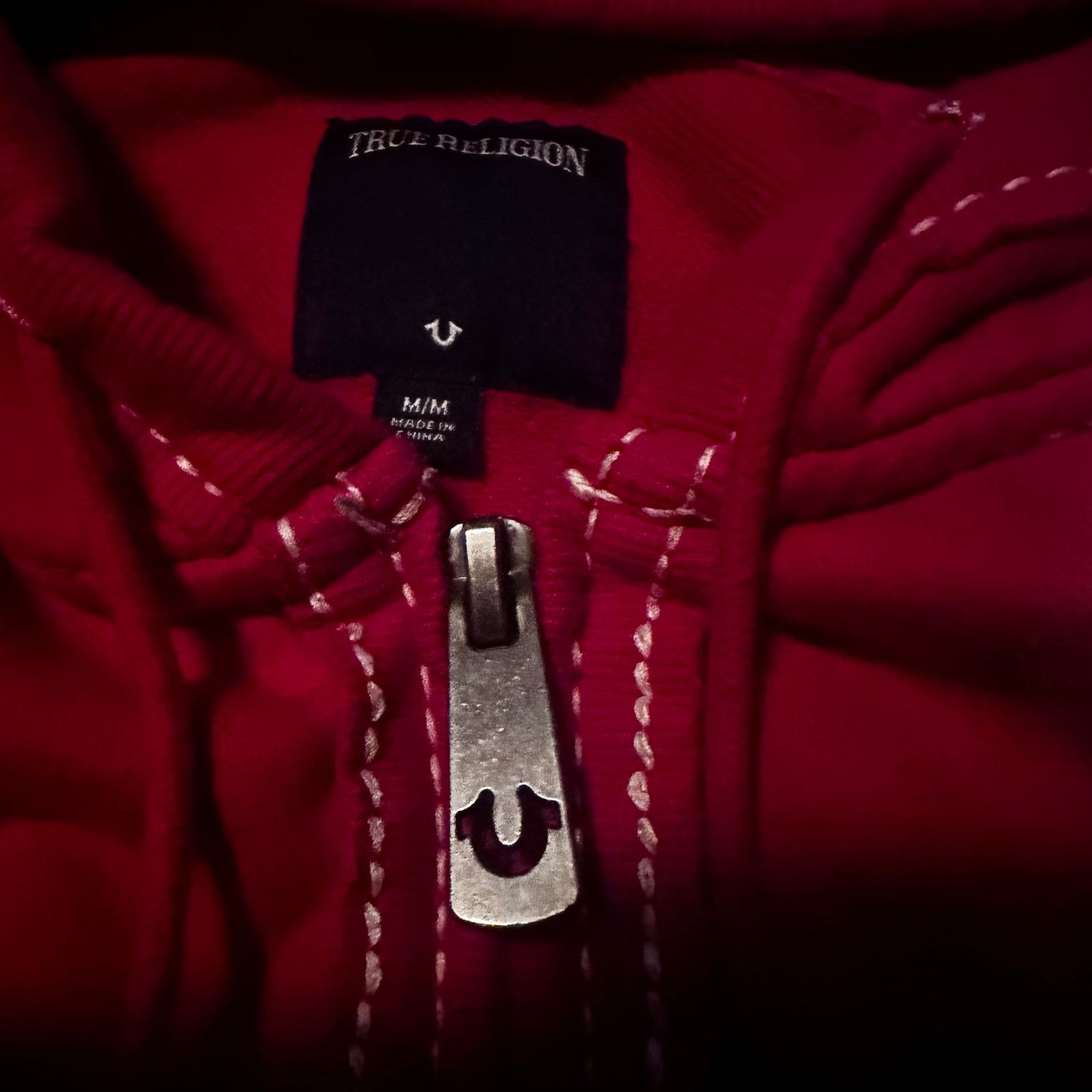 True Religion frayed design super t stitch true religion zip up hoodie Size US M / EU 48-50 / 2 - 3 Thumbnail