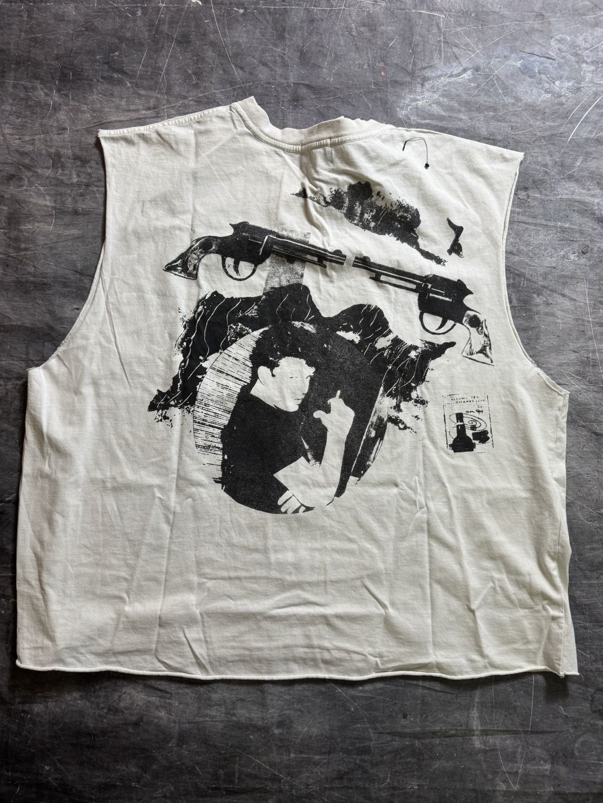Enfants Riches Deprimes ENFANTS RICHES DEPRIMES ENDLESS BLOCKADES CUT OFF T-SHIRT Size US XXL / EU 58 / 5 - 2 Thumbnail
