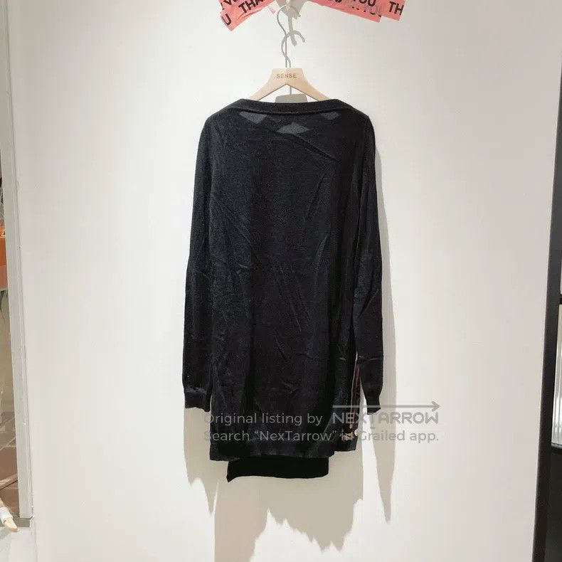 Hermes Hermes Cashmere sweater and silk mixed pattern dress Size XS / US 0-2 / IT 36-38 - 2 Thumbnail
